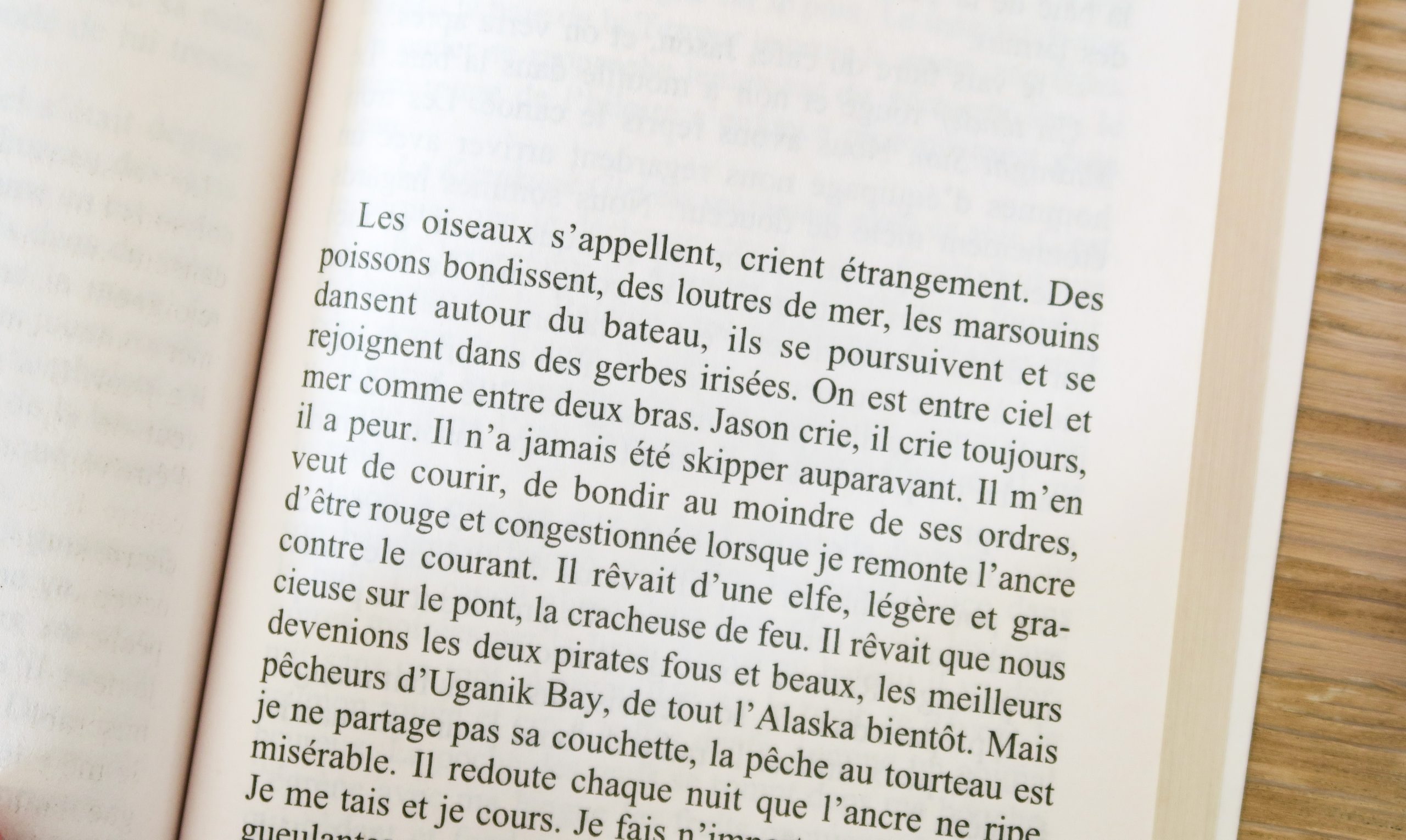 livre le grand marin de catherine poulain