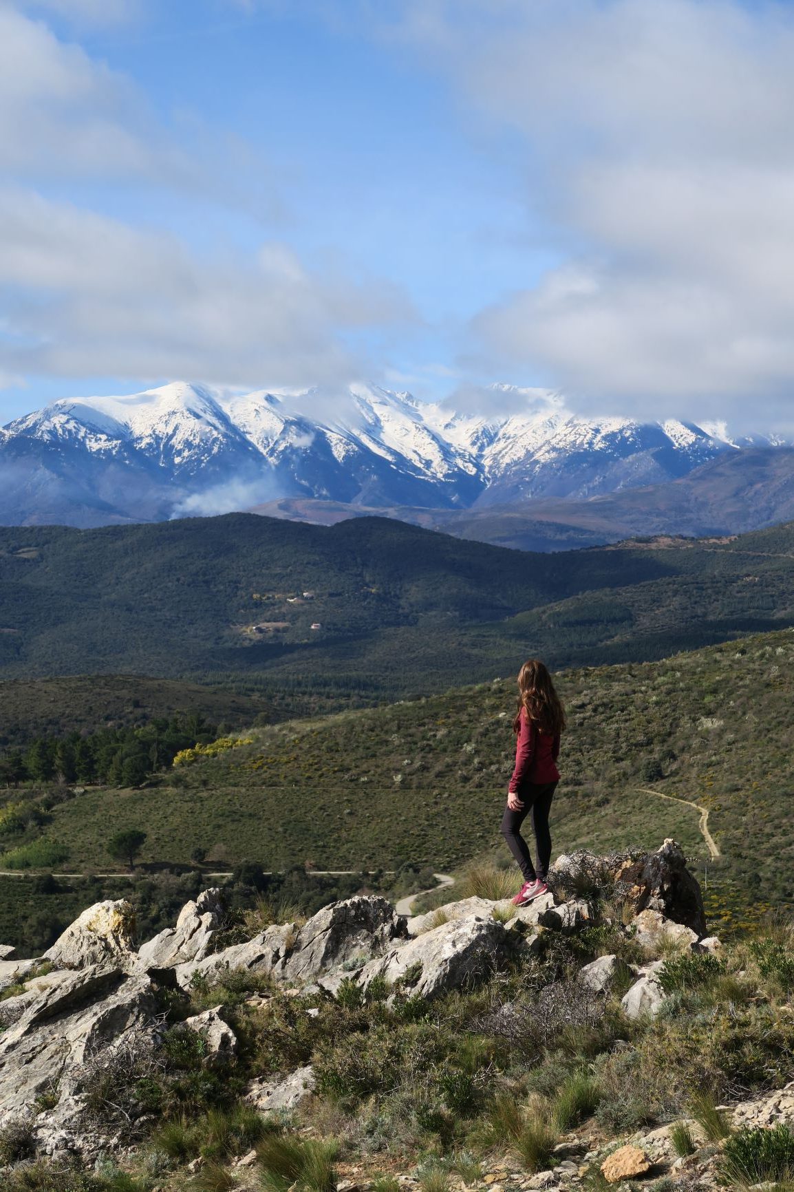 Roc de majorque à castelnou pyrénées orientales