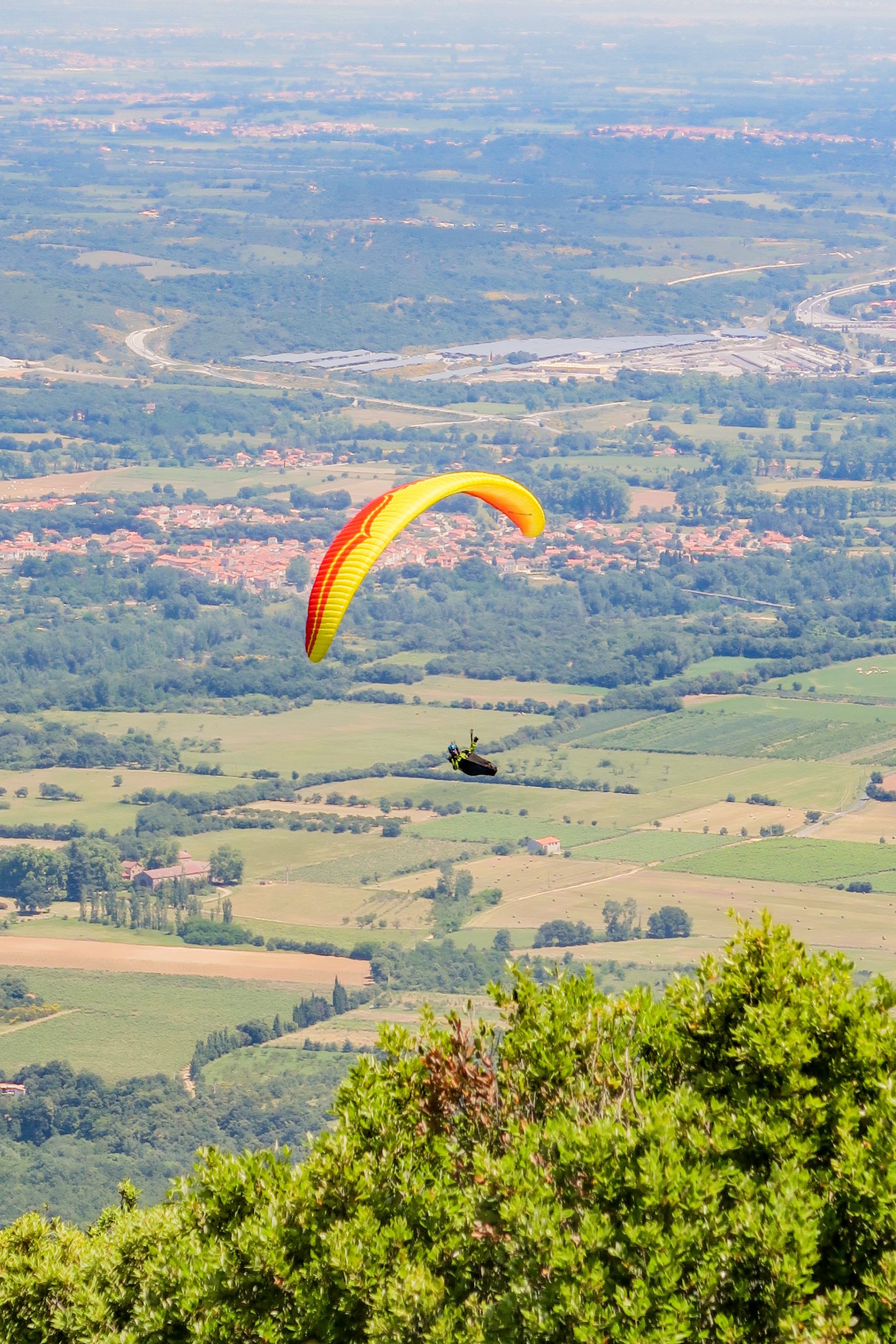 parapente au pic de garces