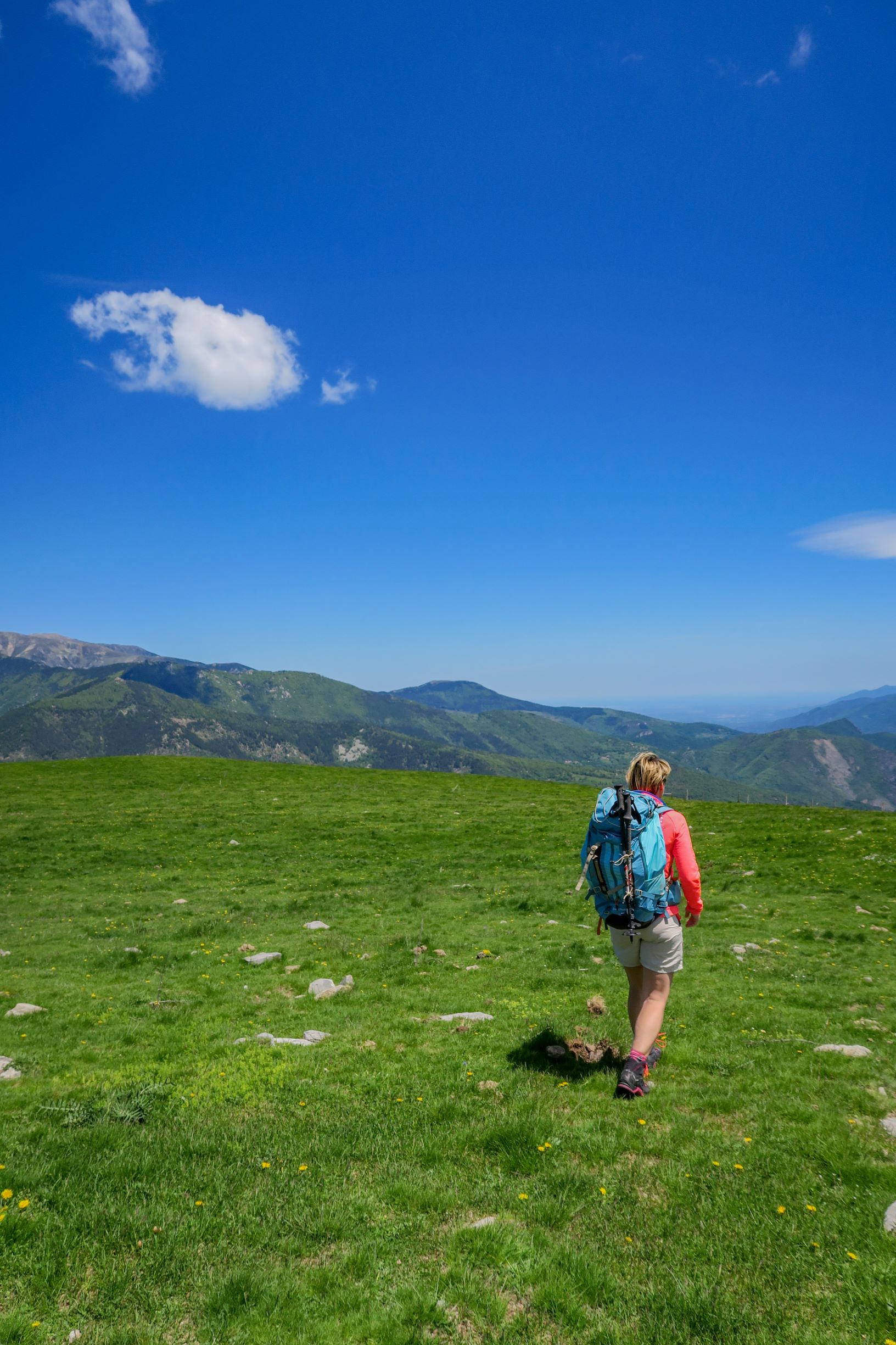 Cathy, accompagnatrice en montagne