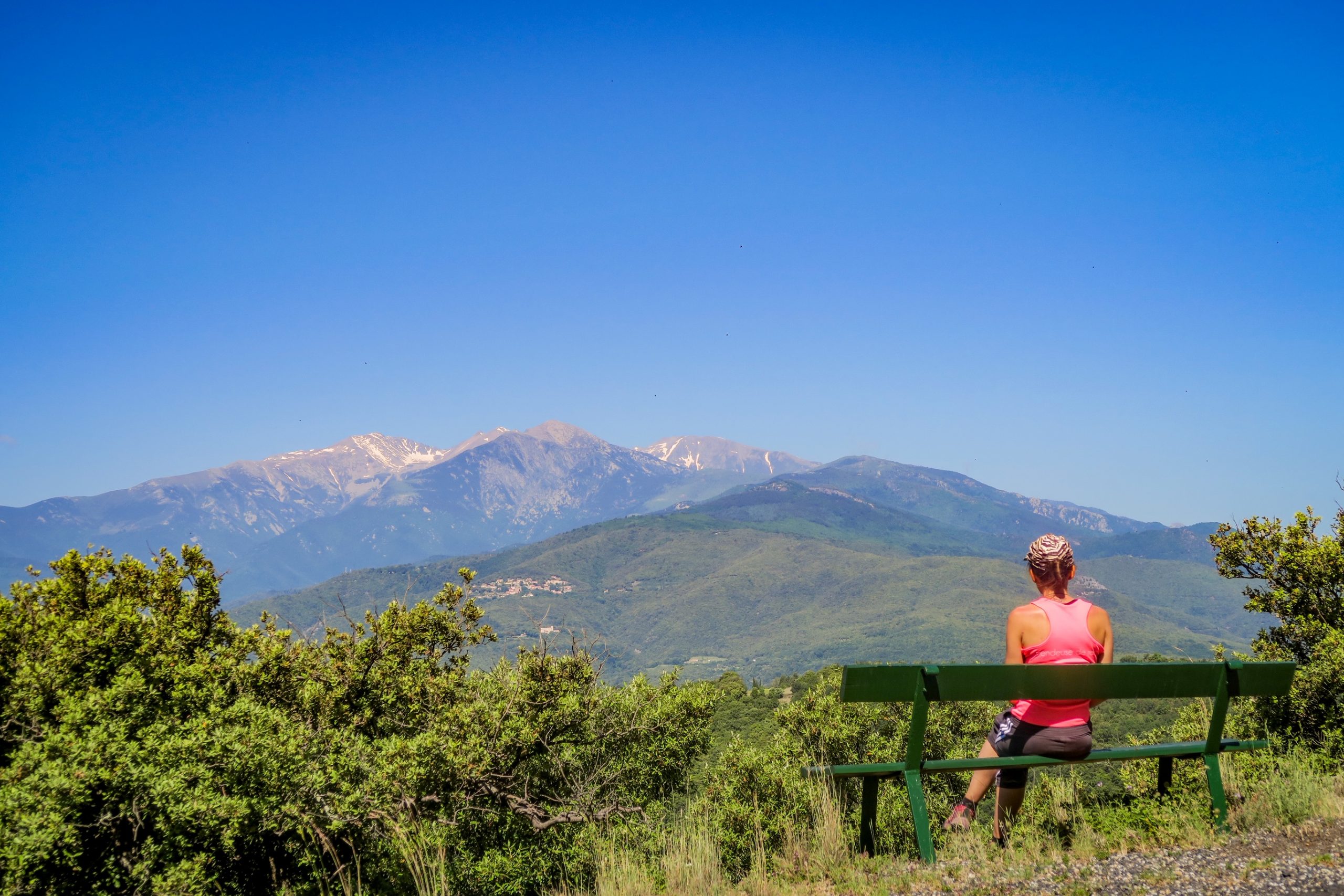 sur le sentier du pic de garces vallespir céret