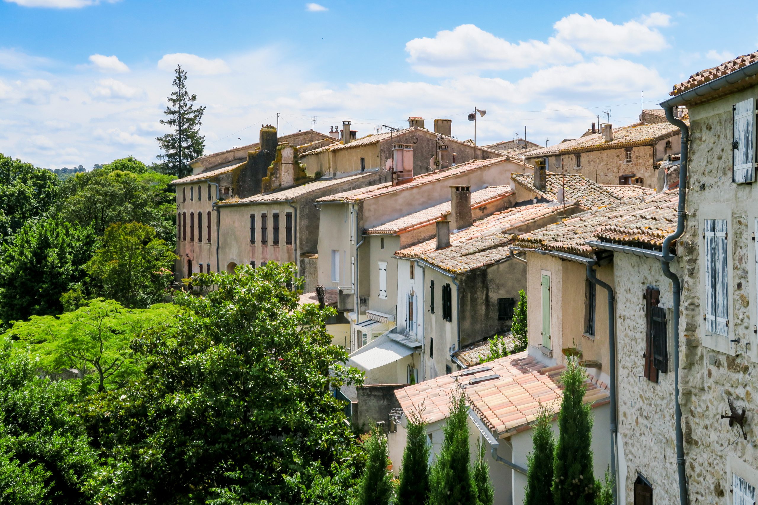 montolieu depuis le mirador