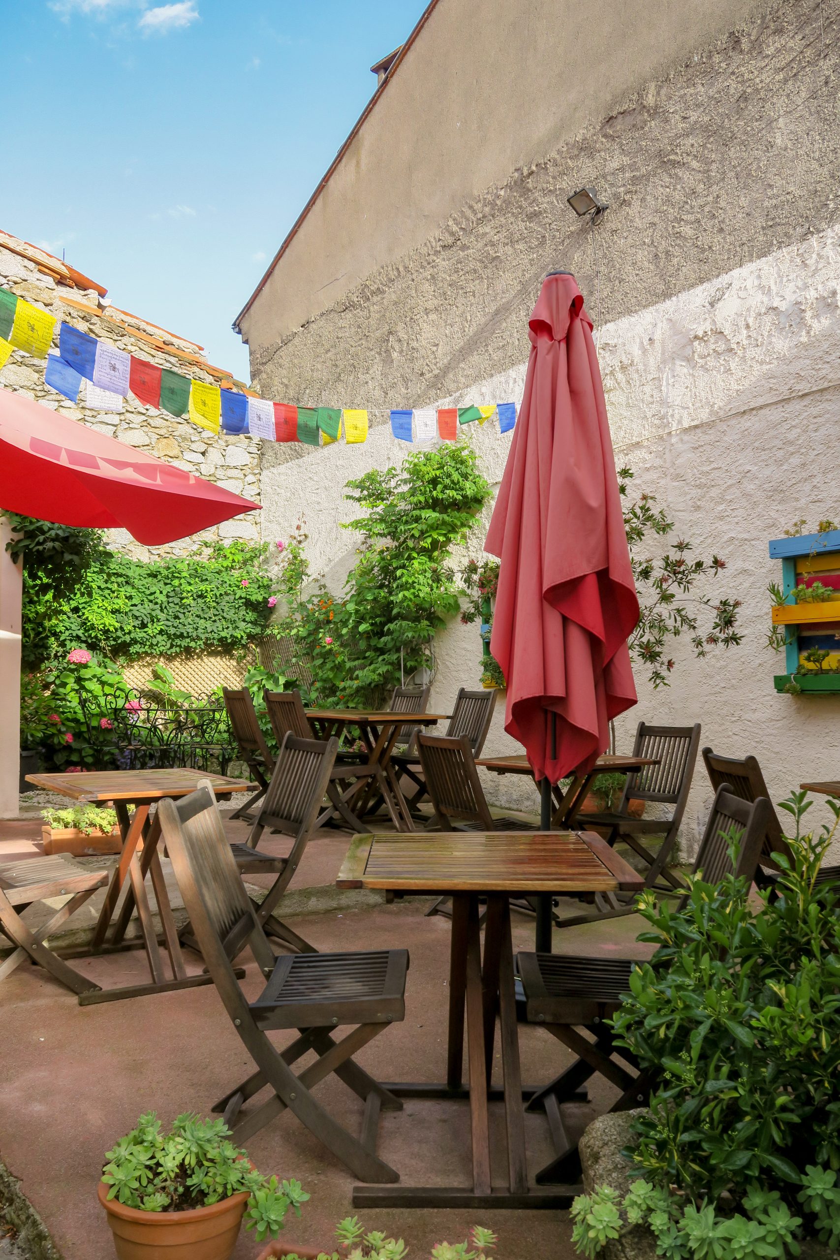 terrasse le bon temps molitg les bains