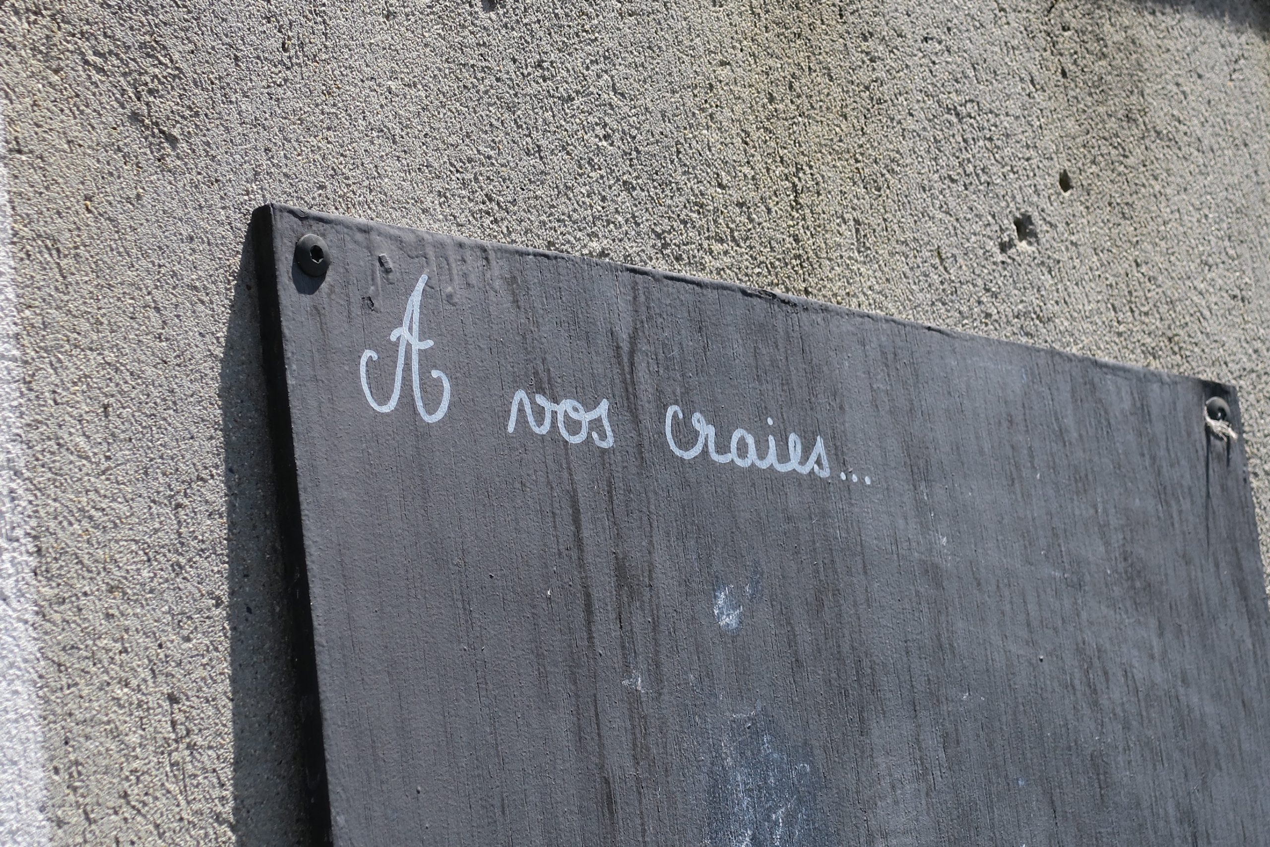 à vos craies, tableau à montolieu