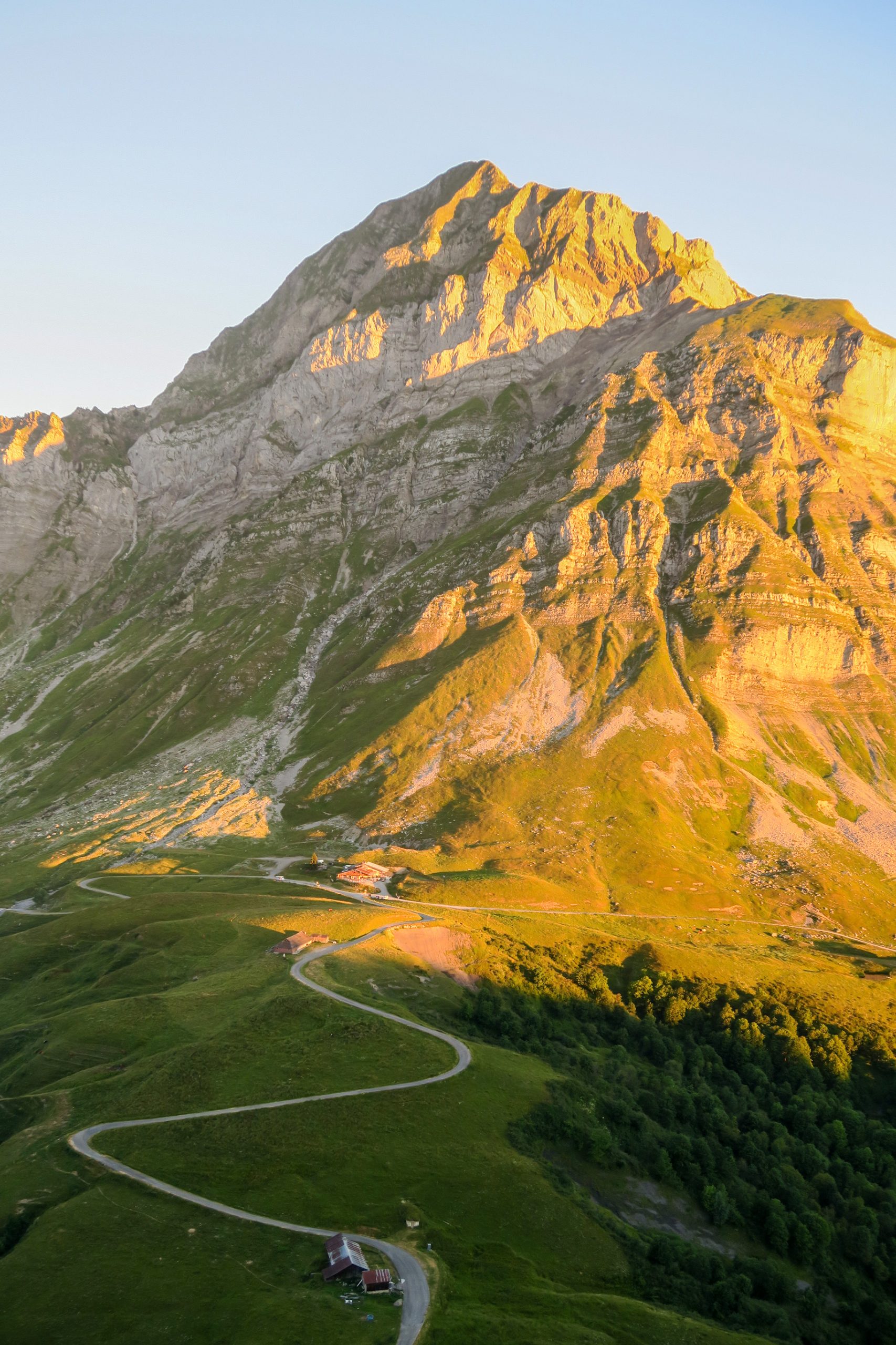 mont charvin depuis le pratz vechin