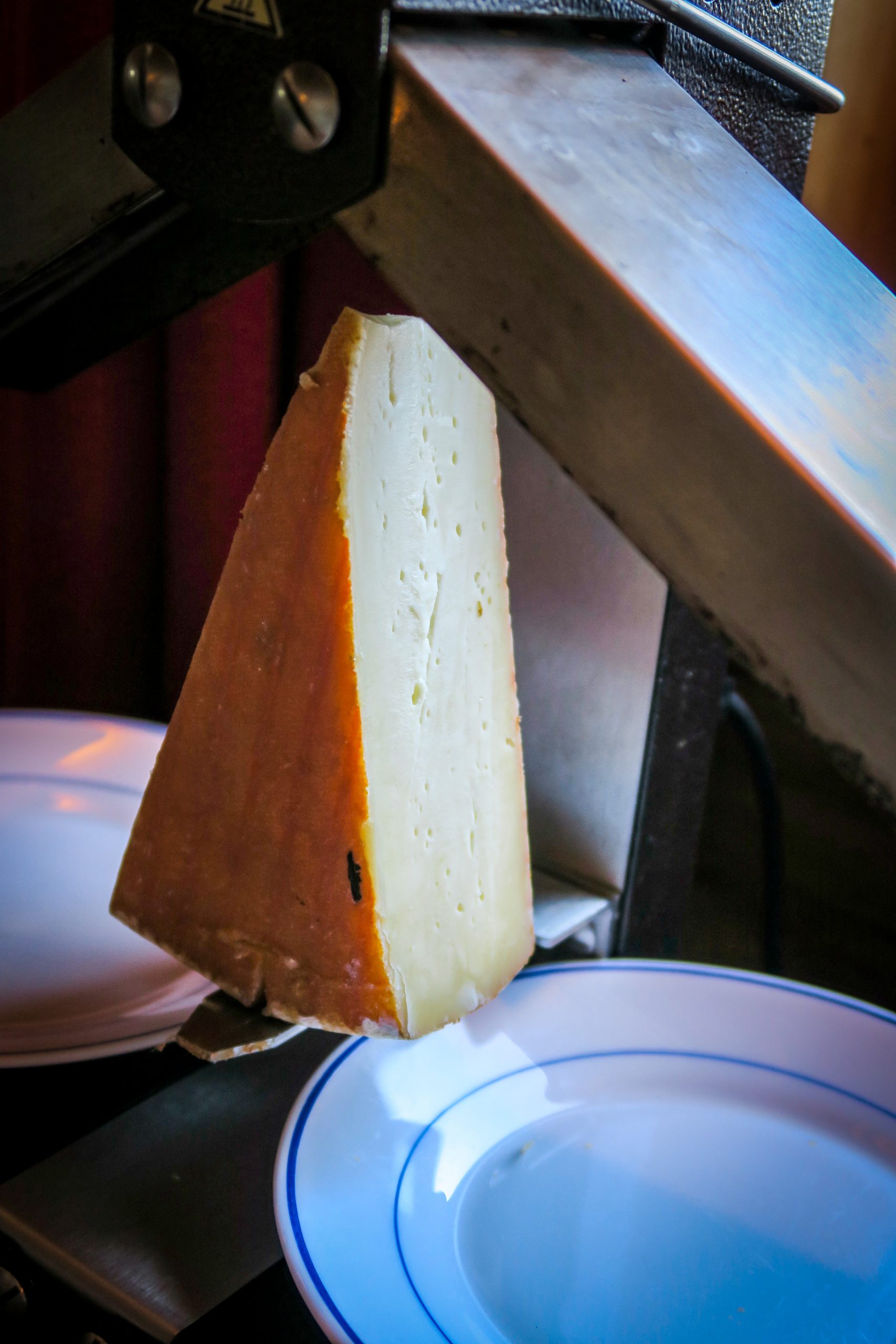 raclette du refuge de l'Arpettaz