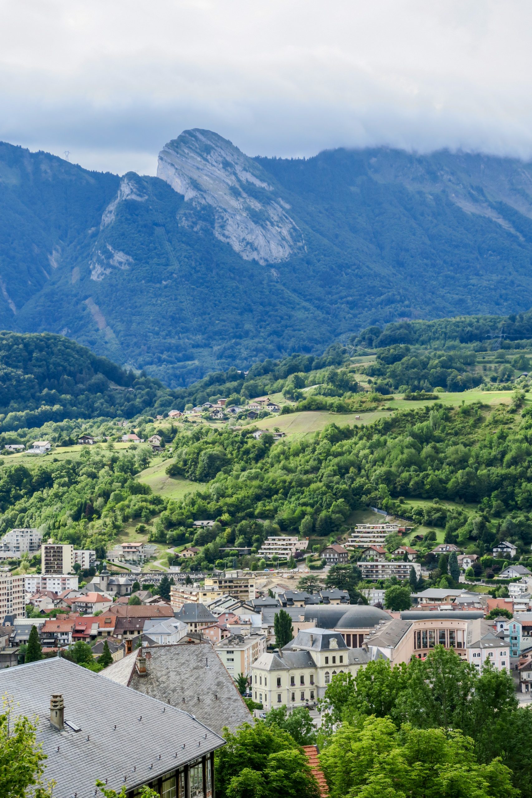 vue sur le pays d'albertville