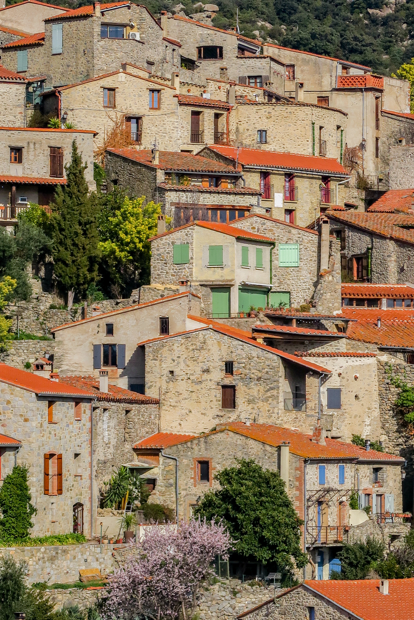 Eus village des pyrénées orientales