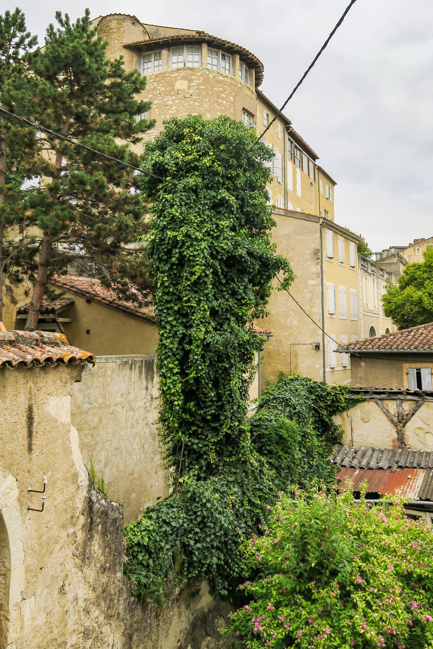 vue depuis le consulat à auch