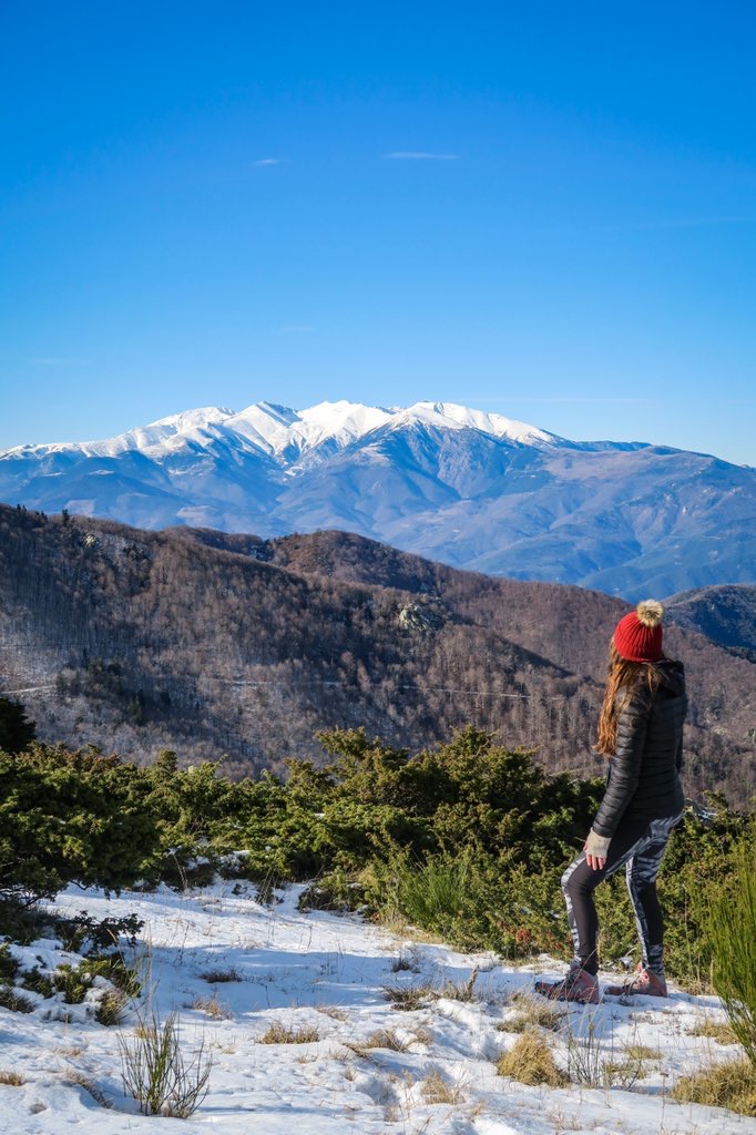 mont canigo depuis les cretes de ceret