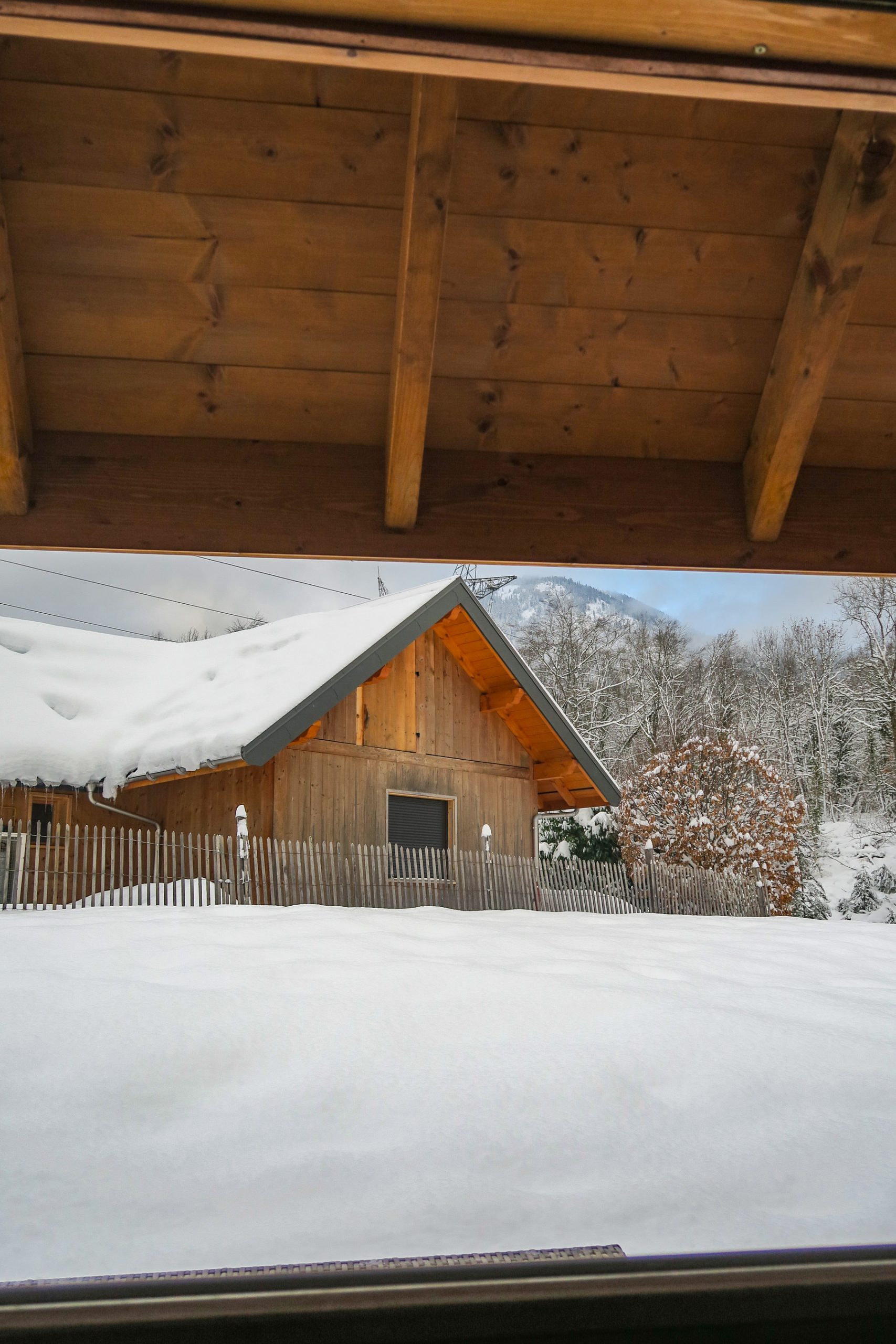 chalet val de tamié pays albertville hiver