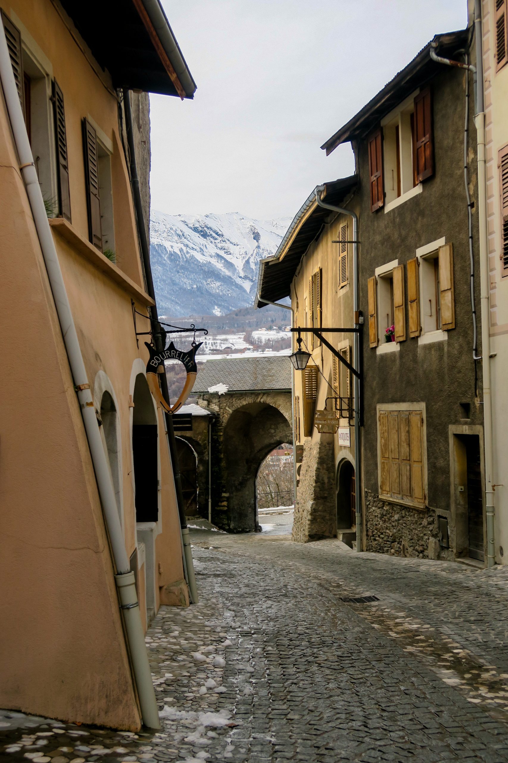 conflans pays albertville en hiver