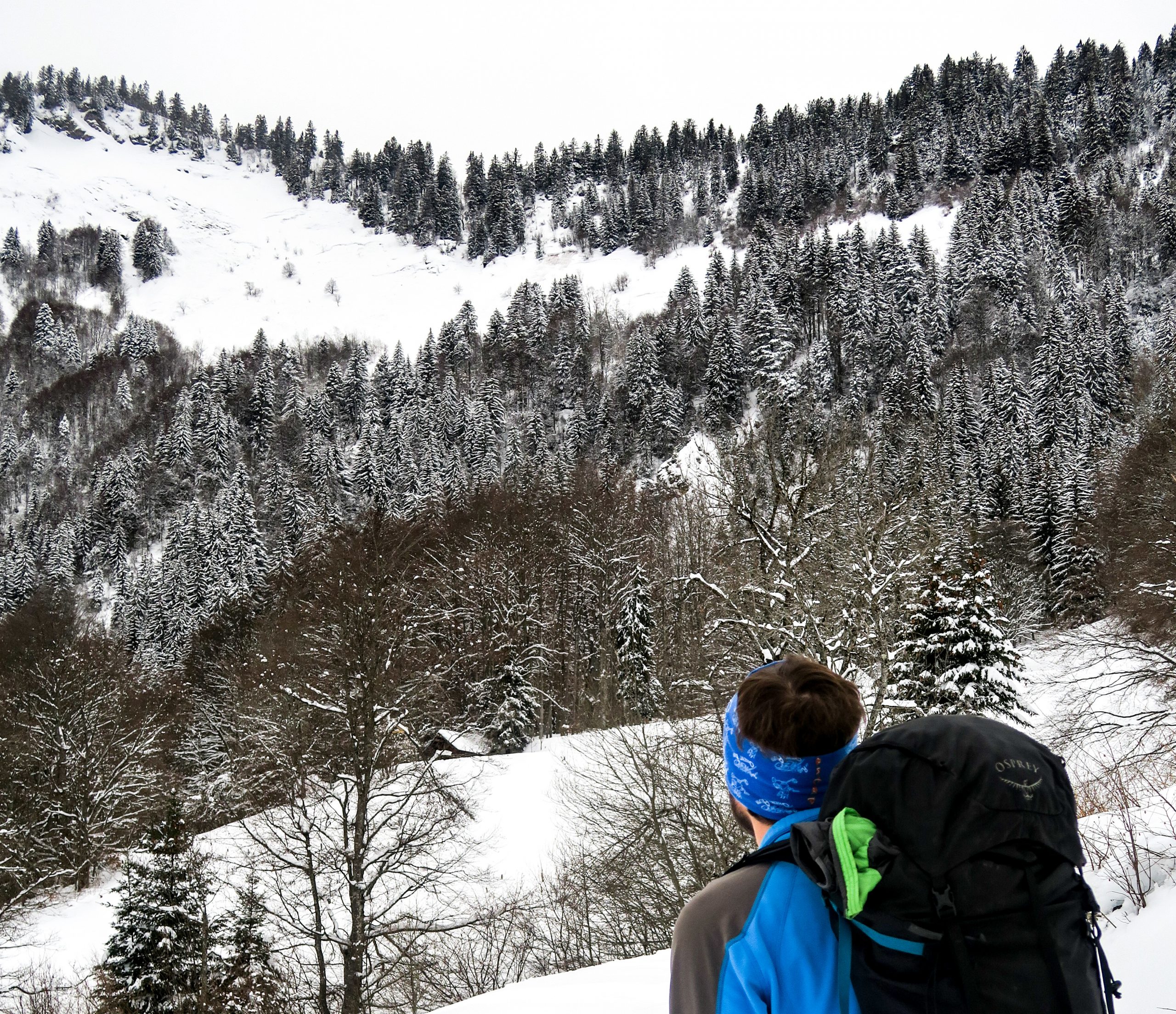 la dent de cons le Pays d'Albertville en hiver
