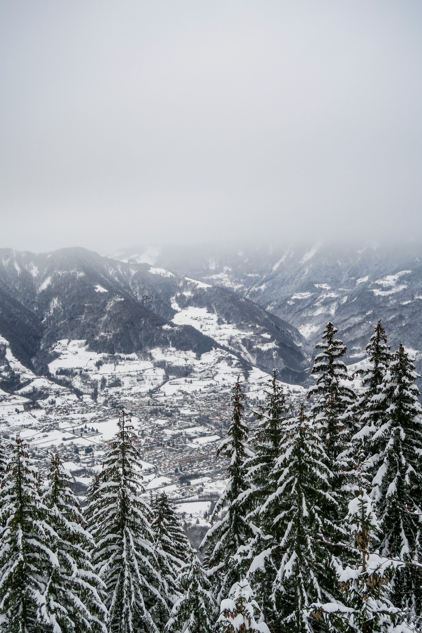 photographie pays d'albertville en hiver