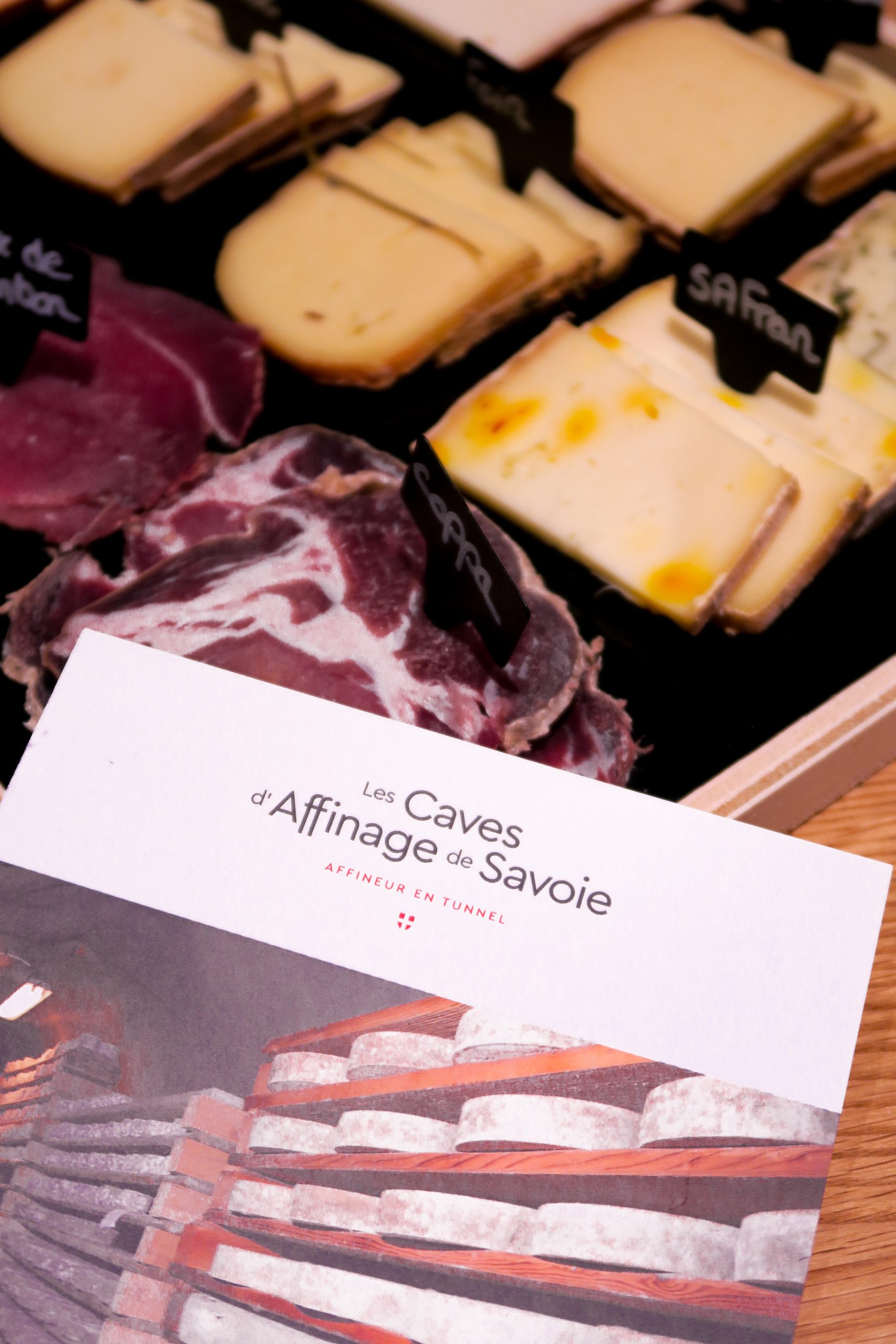 raclette de la cave d'affinage