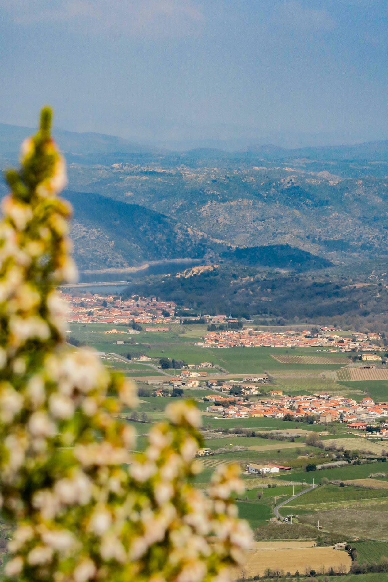 point de vue depuis le pic marbet