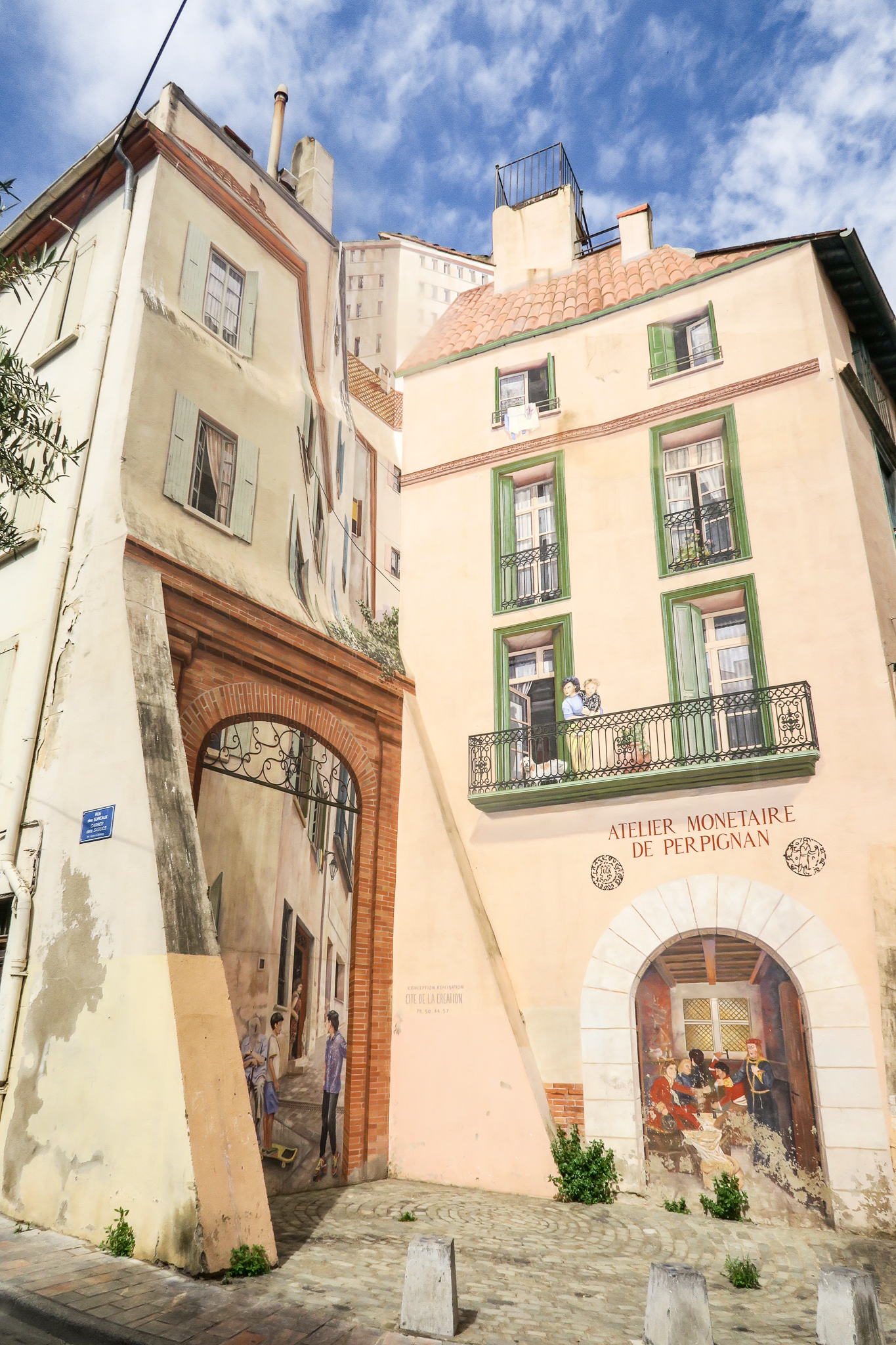 trompe oeil perpignan street art