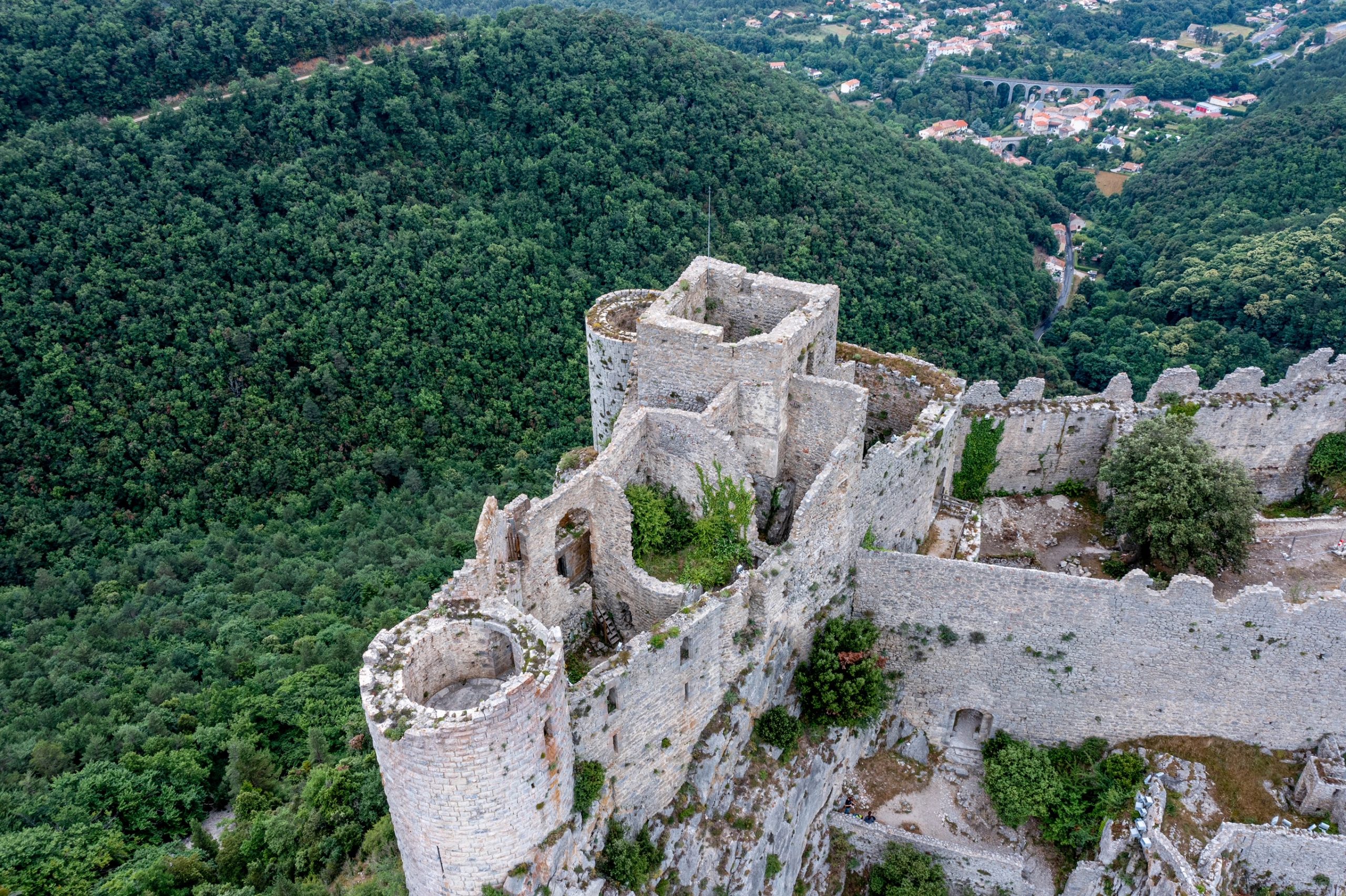 chateau de Puilaurens pays cathare
