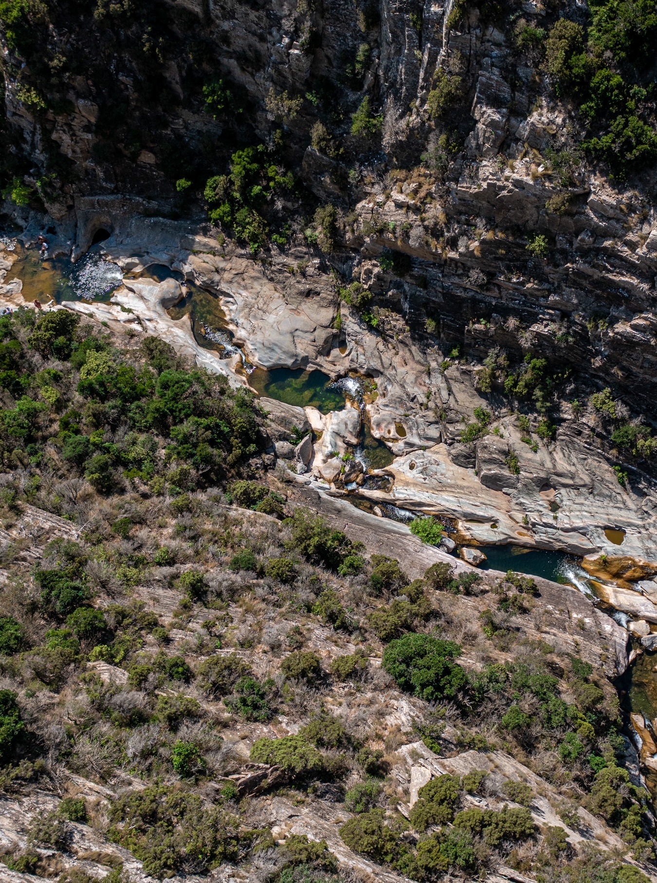 gorges de termenet en drone