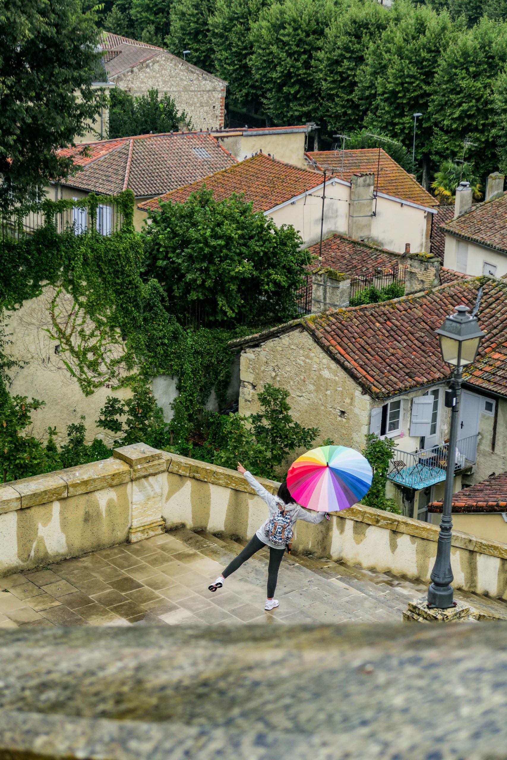 un week-end à auch sous la pluie