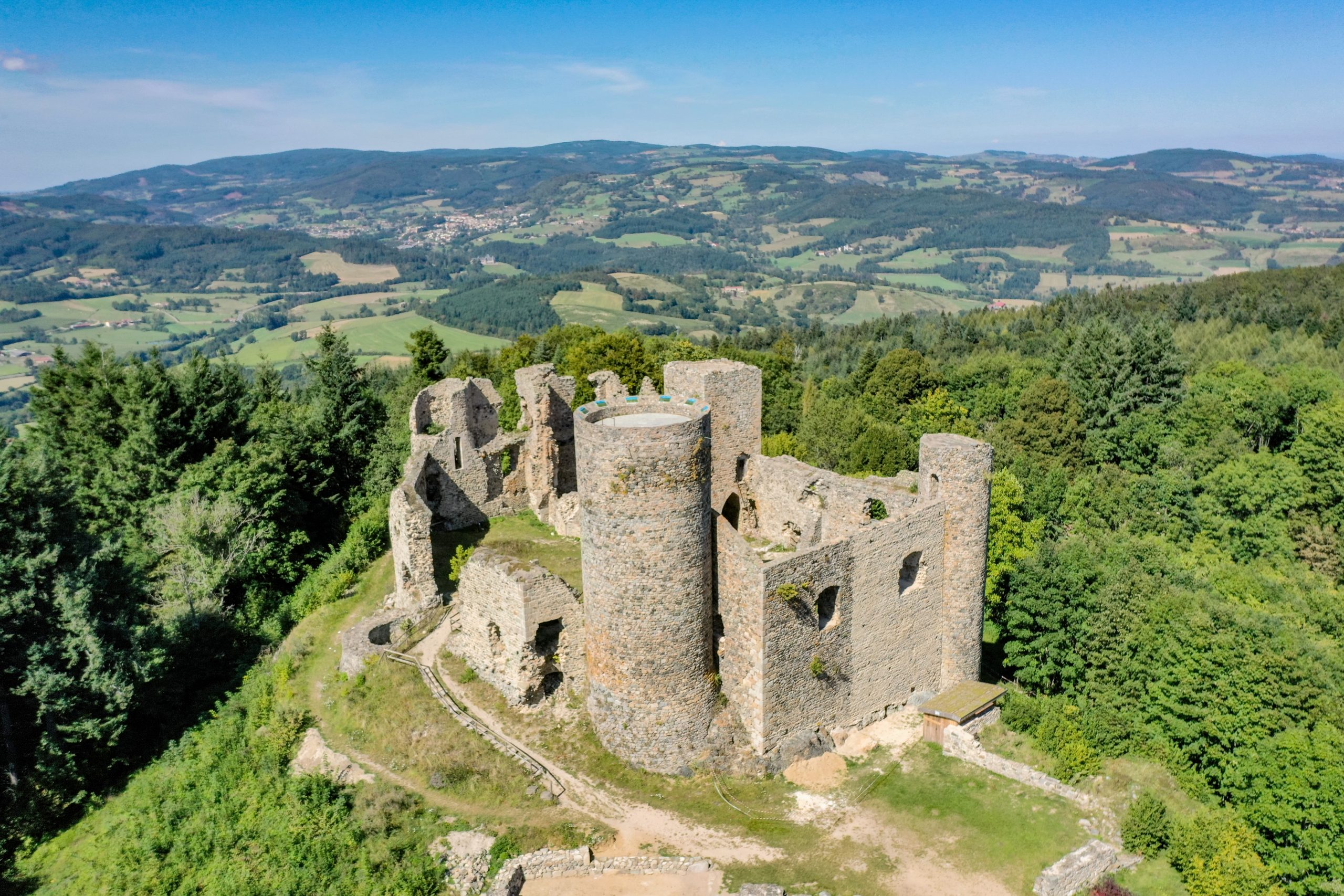 château des cornes d'urfé loire
