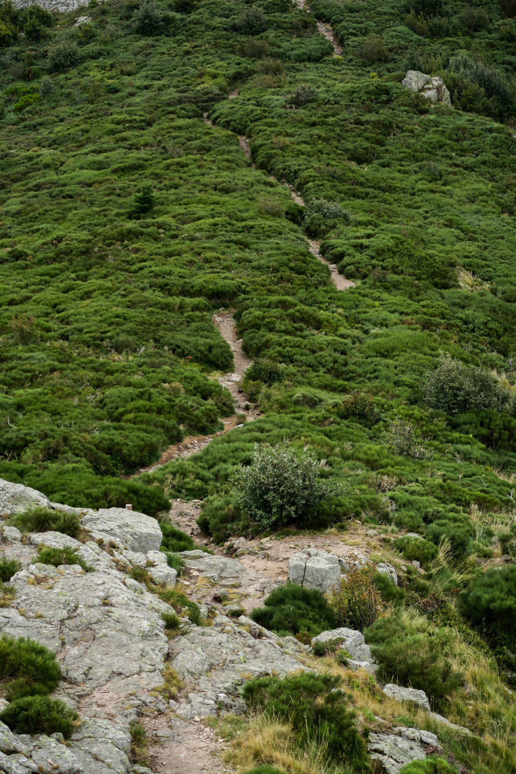 sentier de randonnée les 3 dents