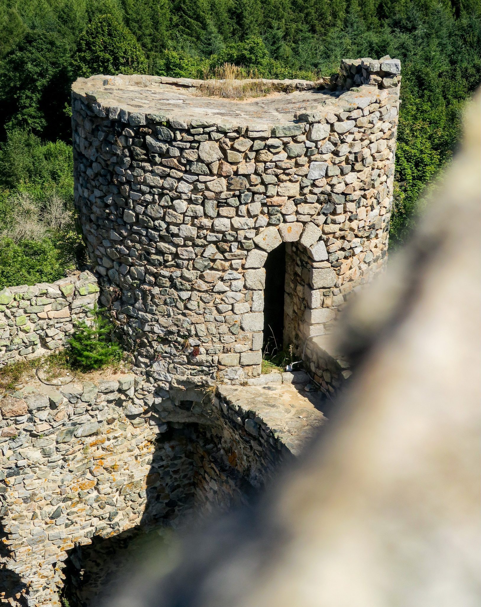 tour du château des cornes d'urfé