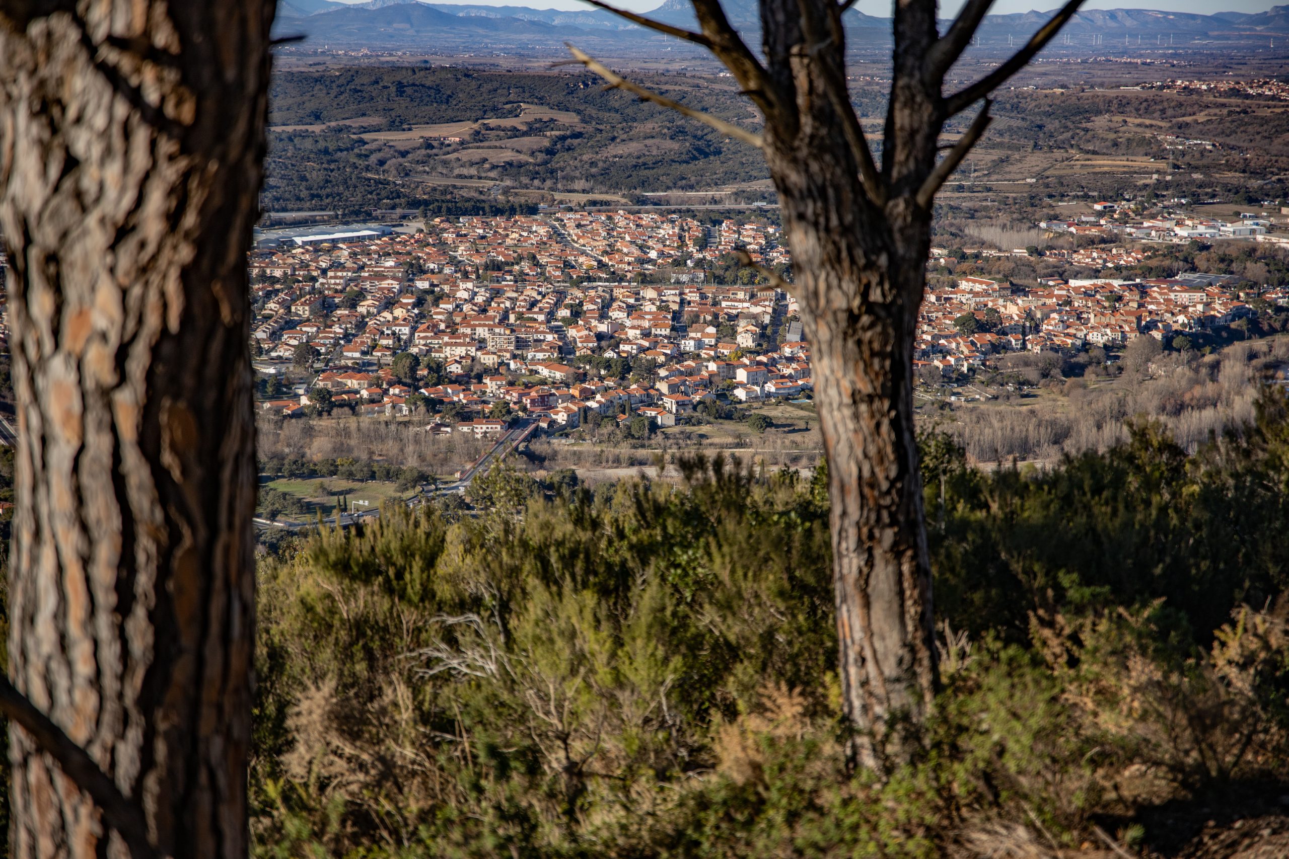 vue sur le boulou