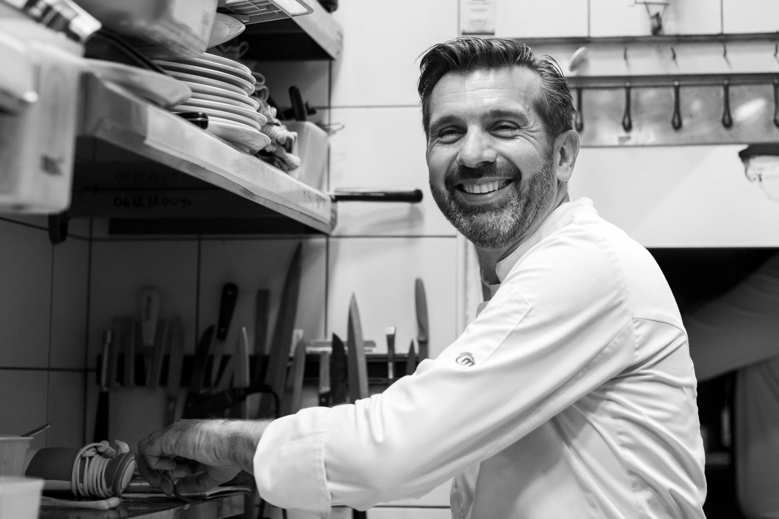 le chef Christophe Comes du restaurant la galinette