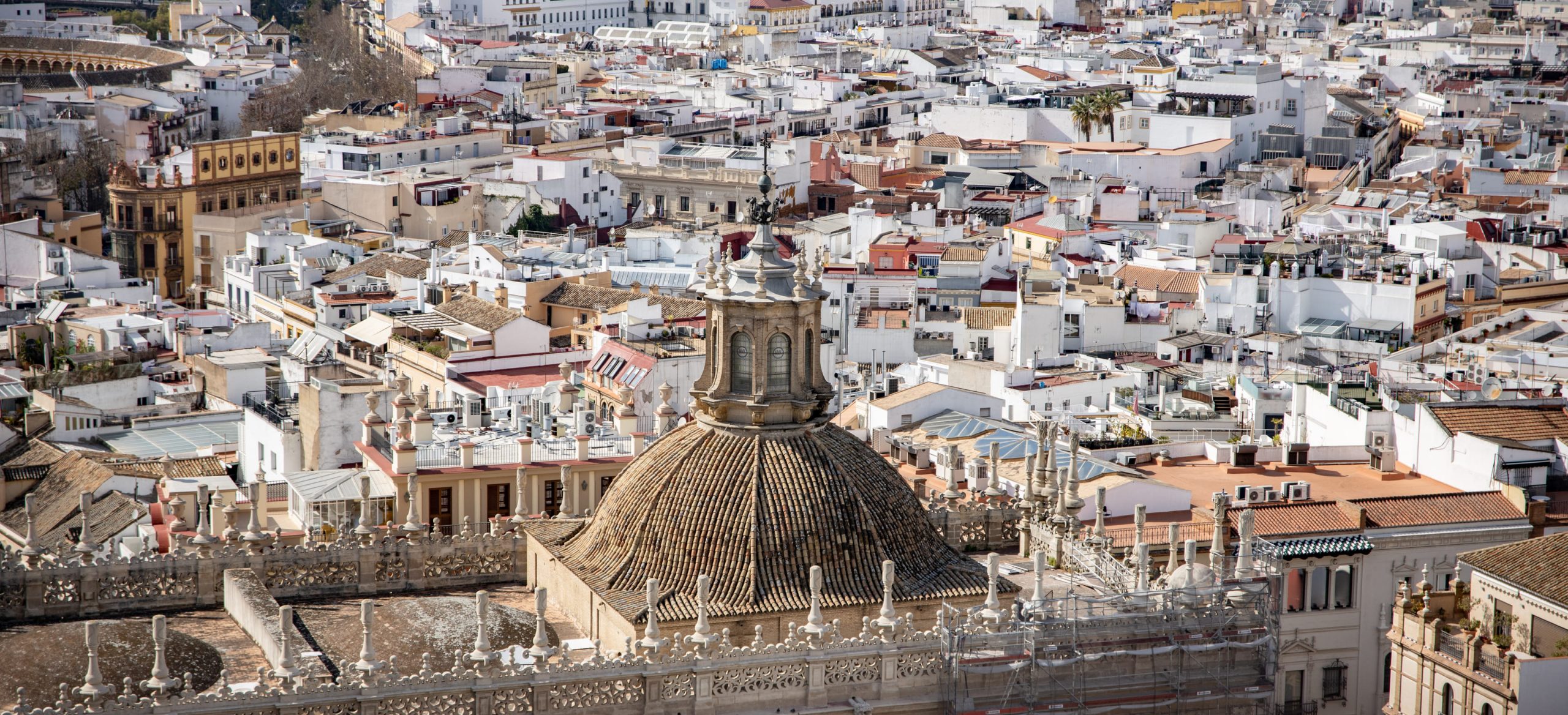 panorama sur seville depuis la tour giralda