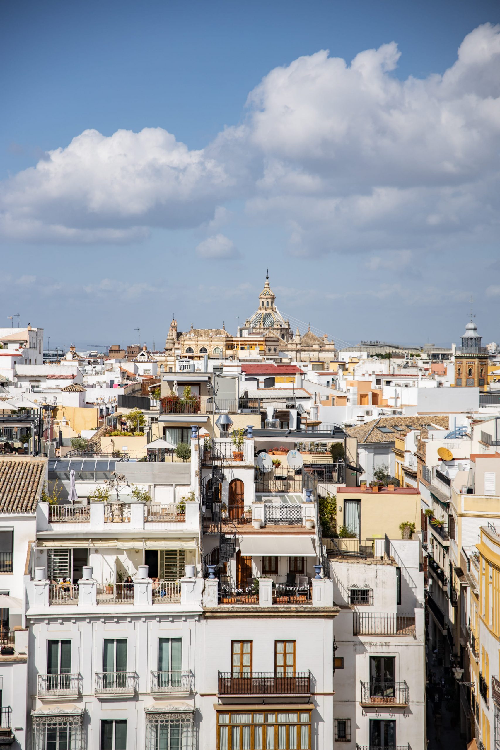 vue sur seville depuis la tour giralda