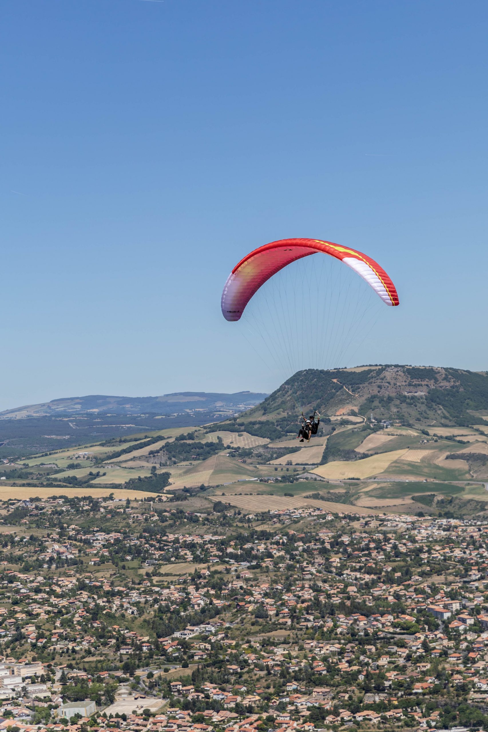 parapente millau