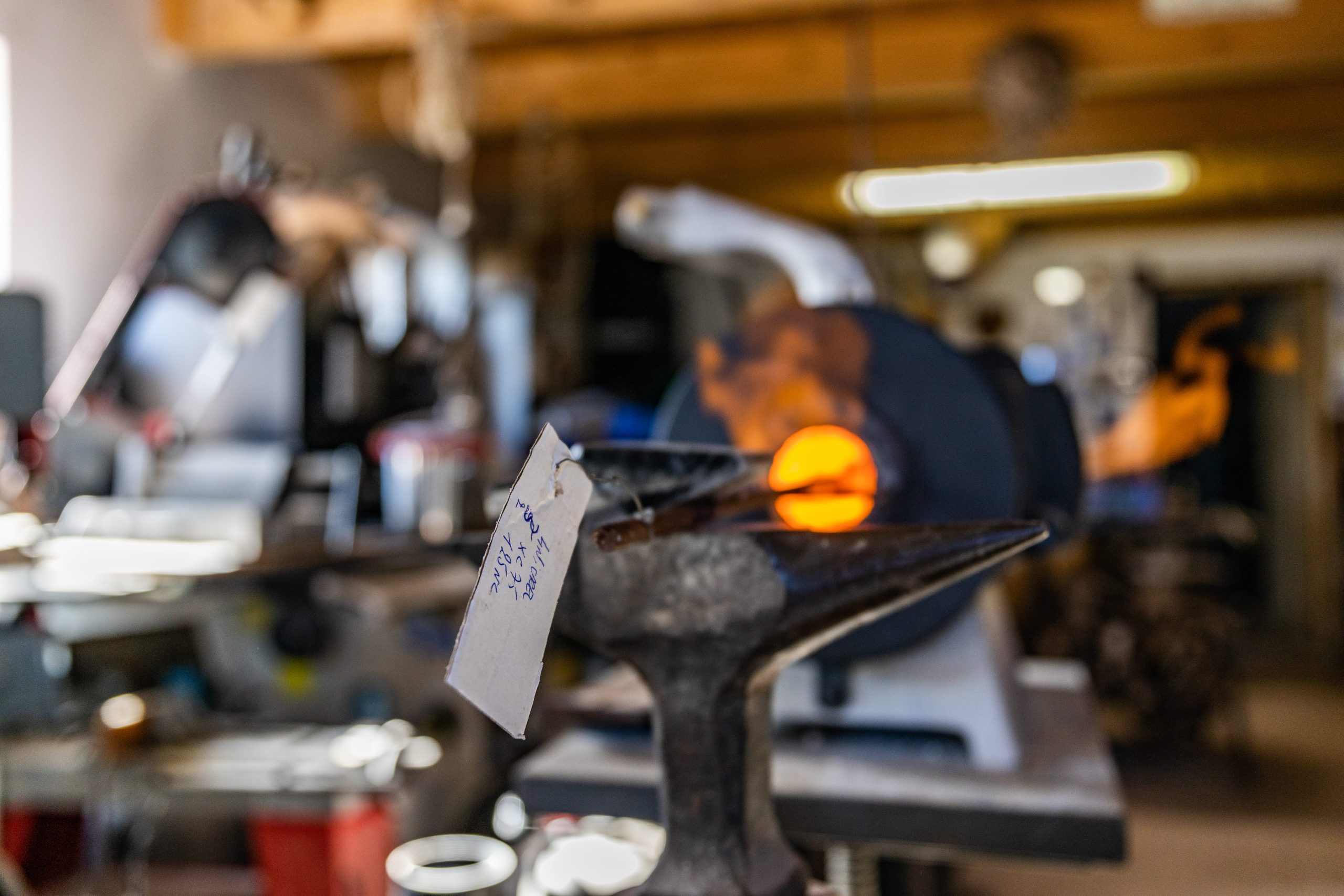 atelier coutellerie de Sophie en lozere