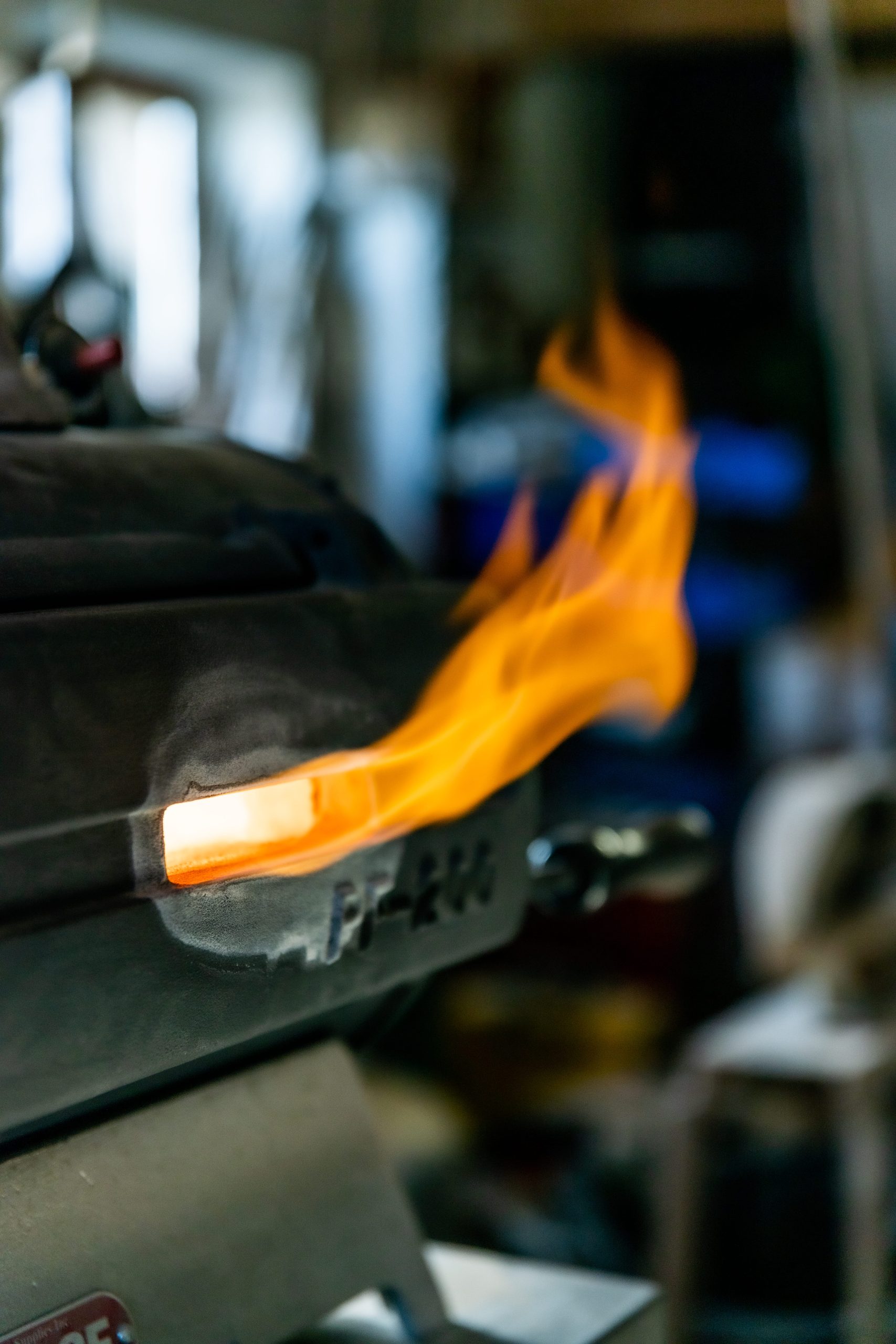 forge à gaz deux feux