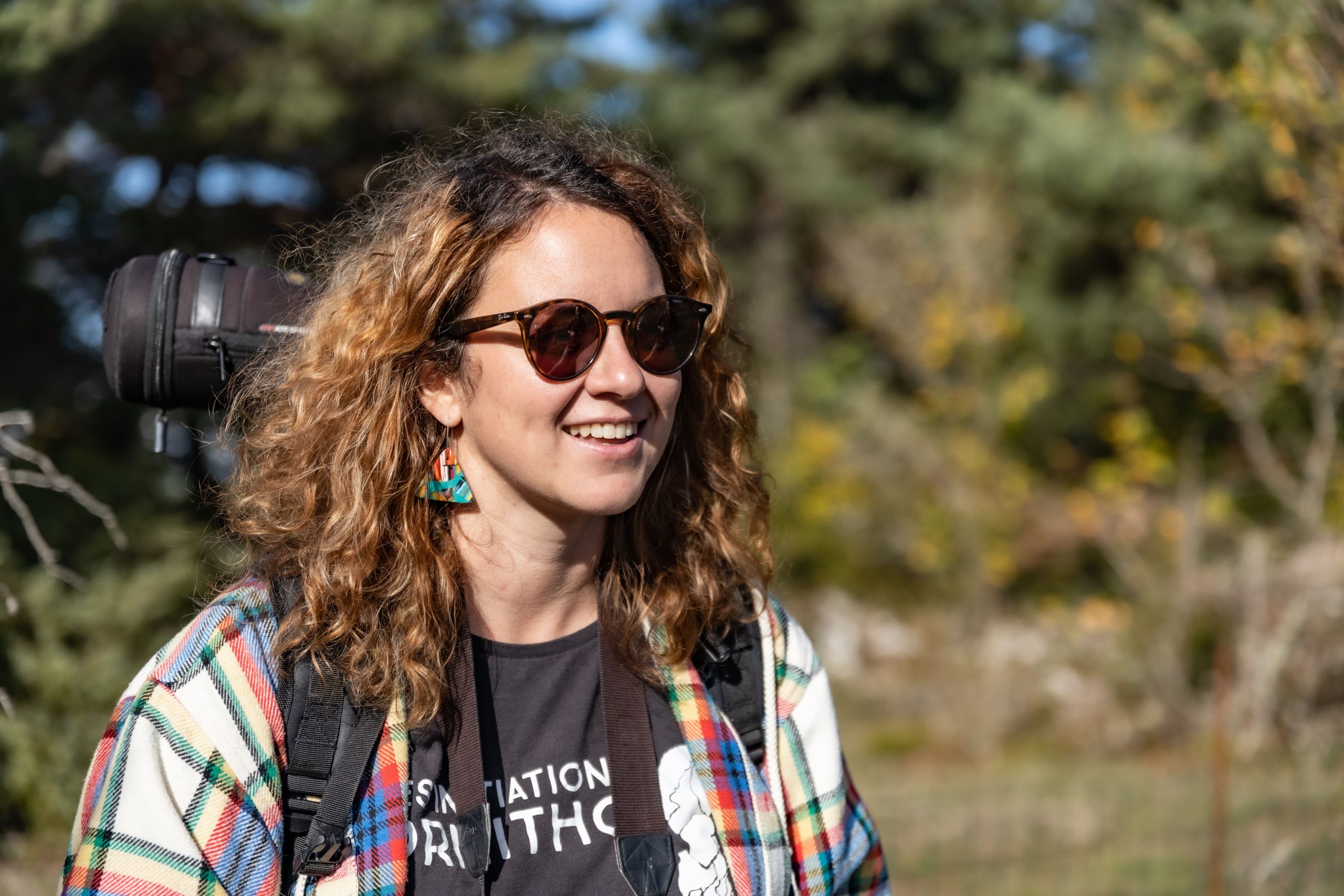 jane ornithologue en lozere