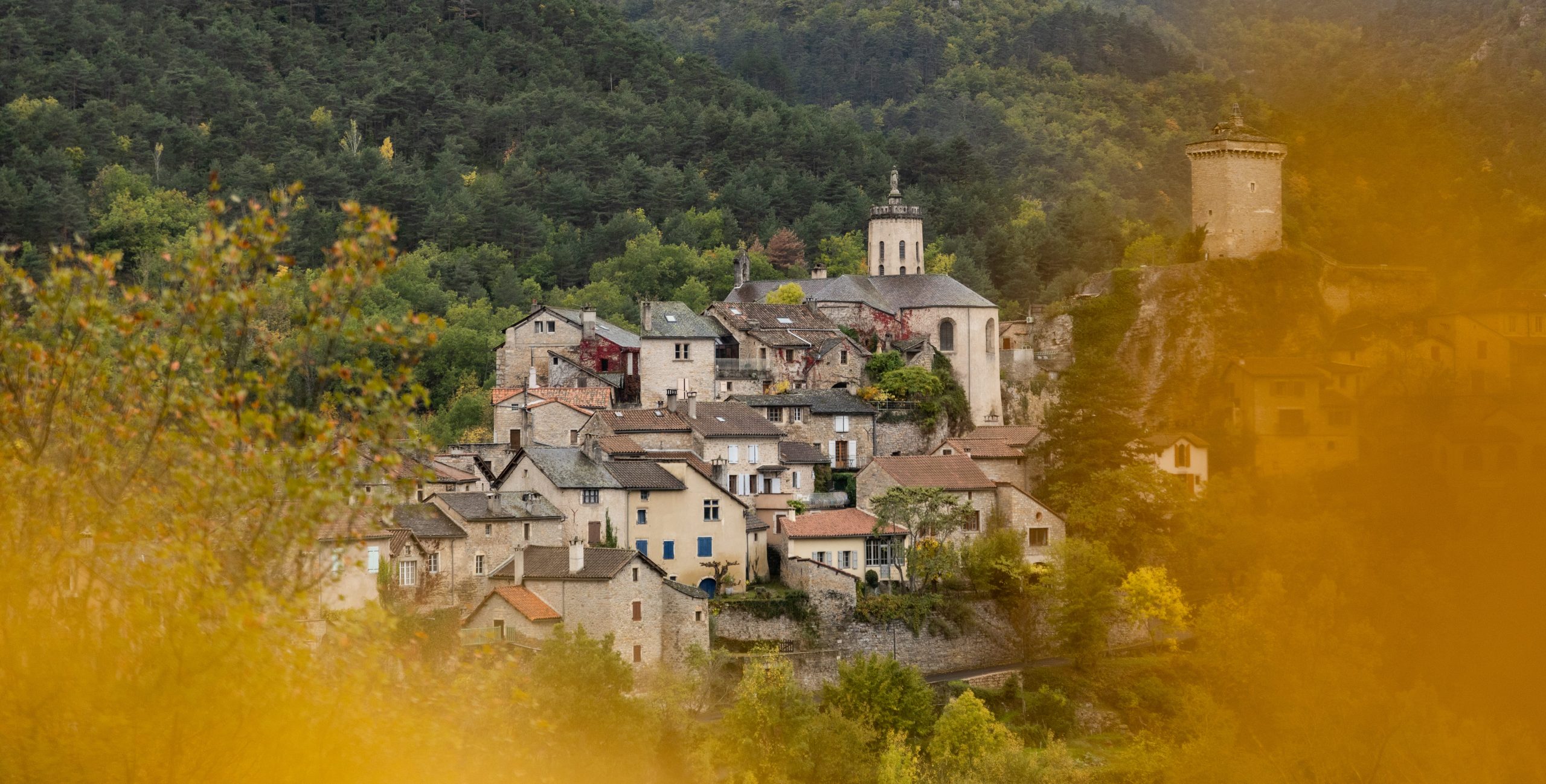 Peyreleau en automne