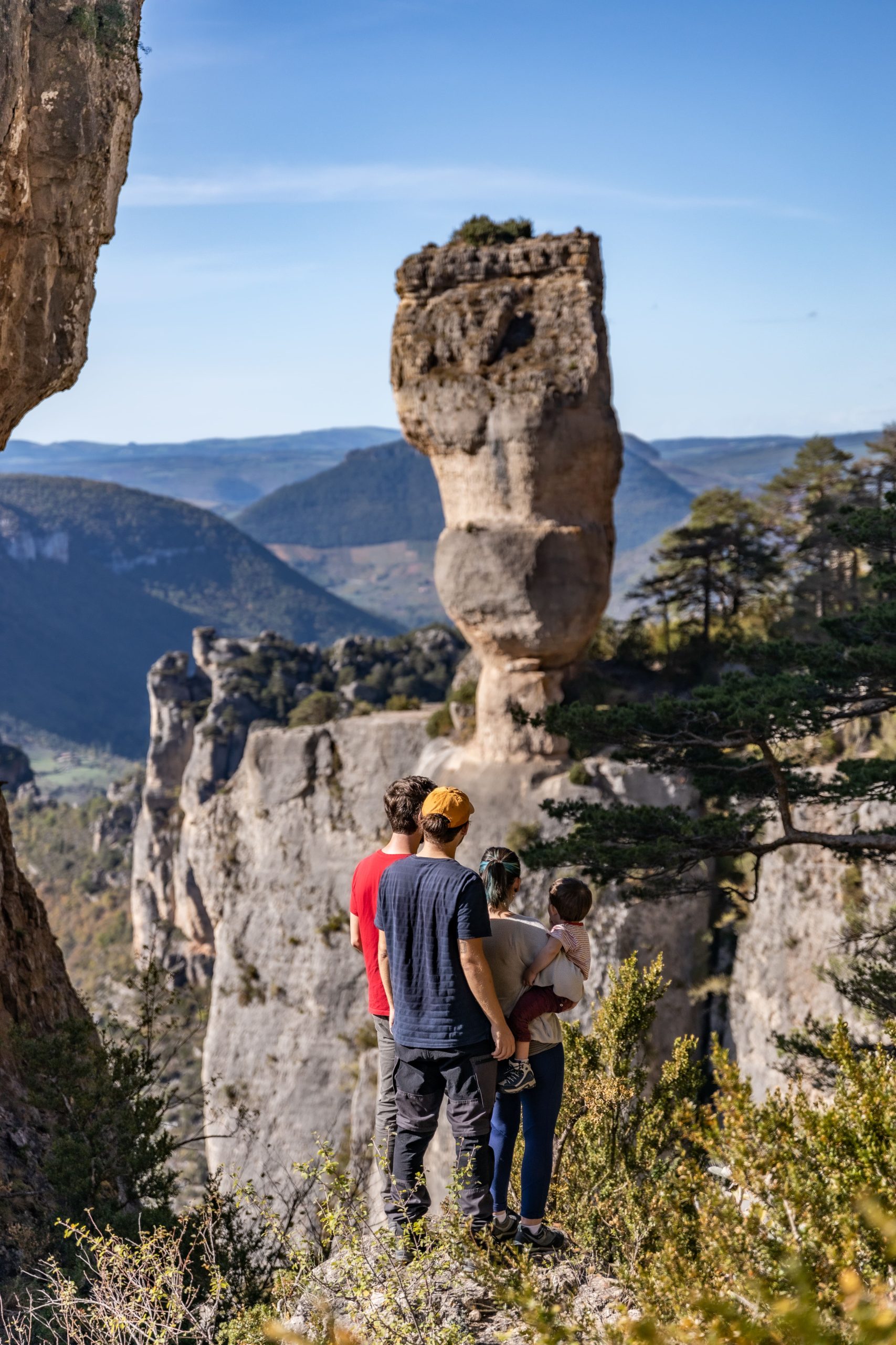 randonnée balcon du vertige lozere