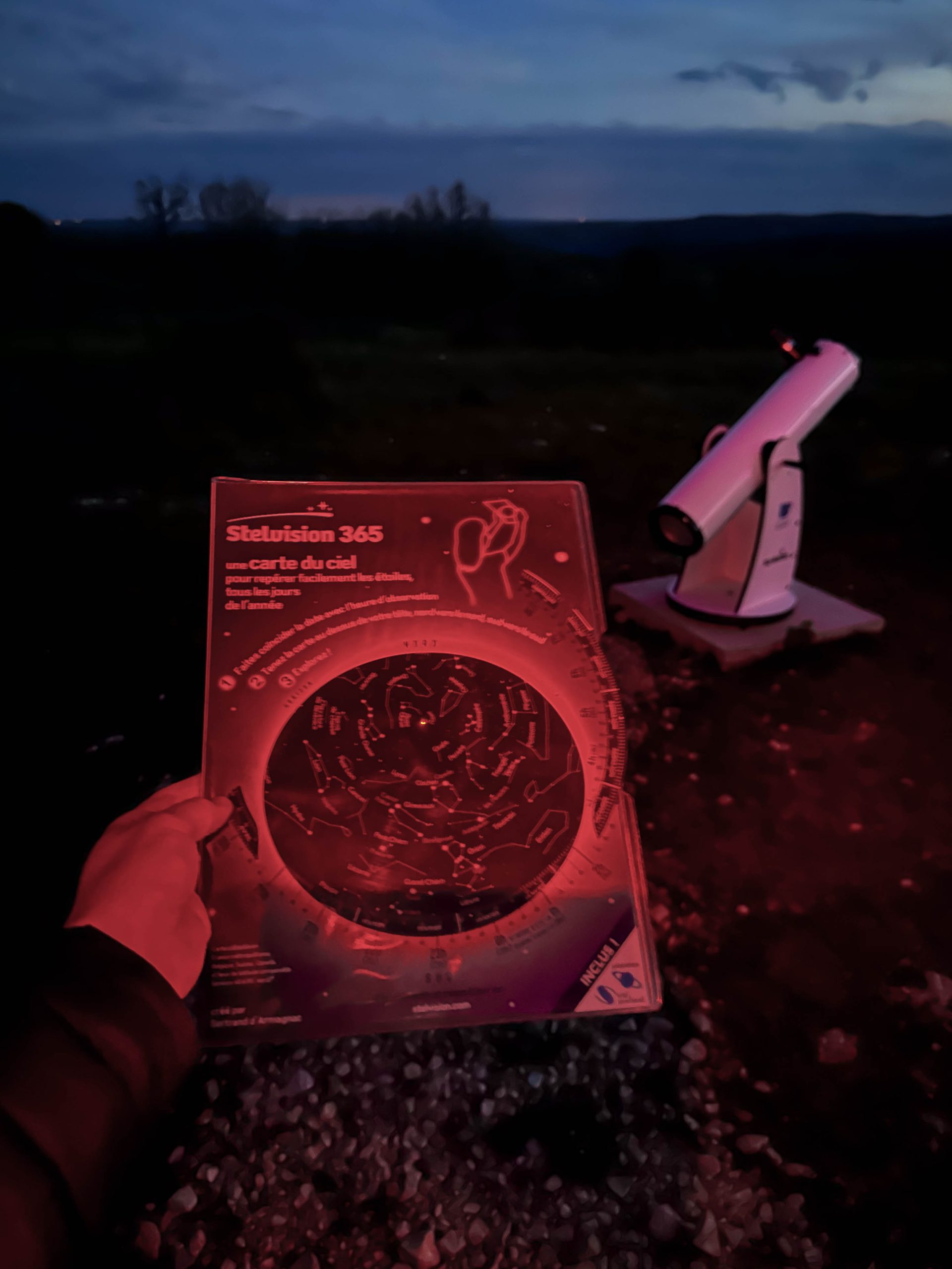 astronomade vallée du lot