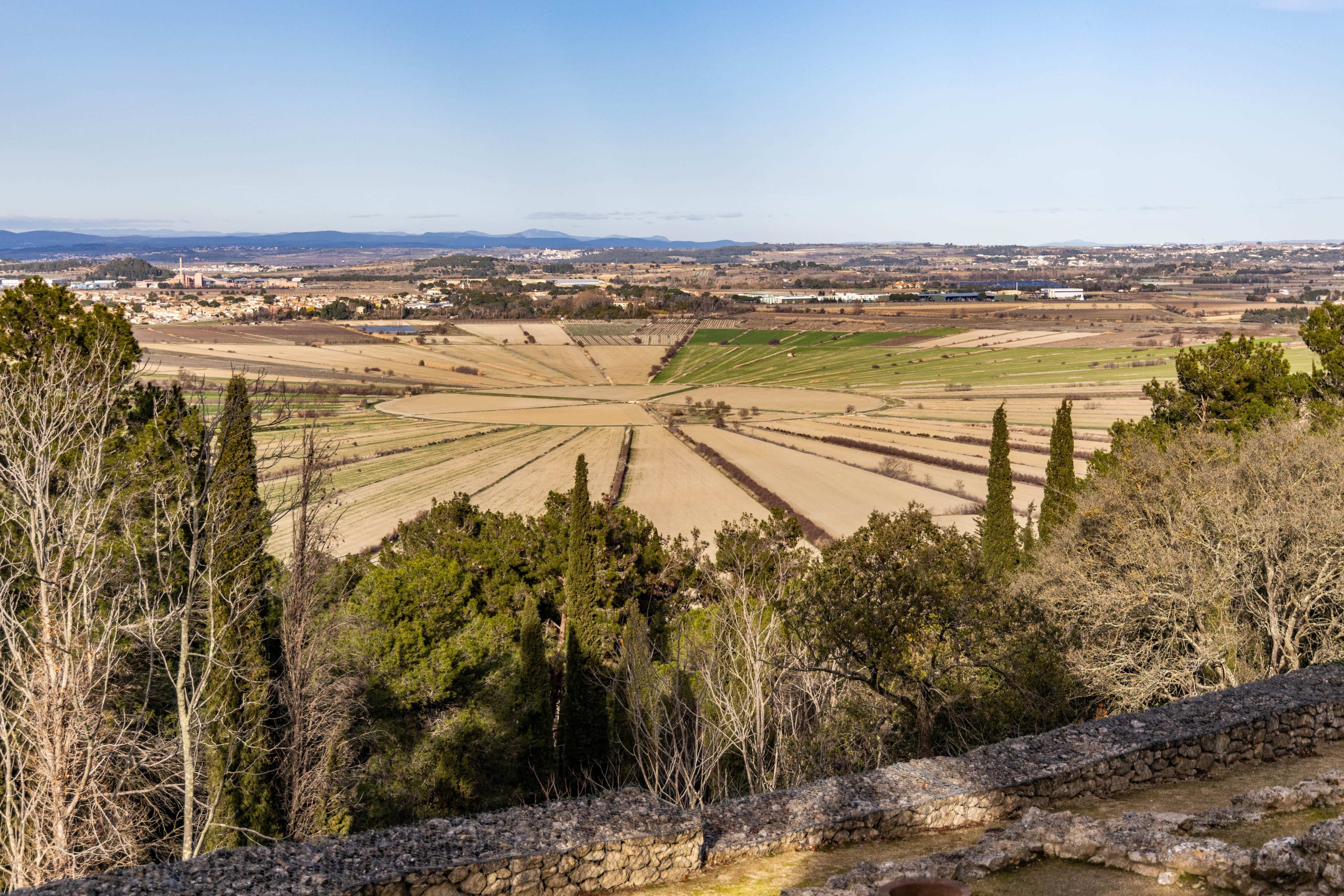 étang asséché de Montady