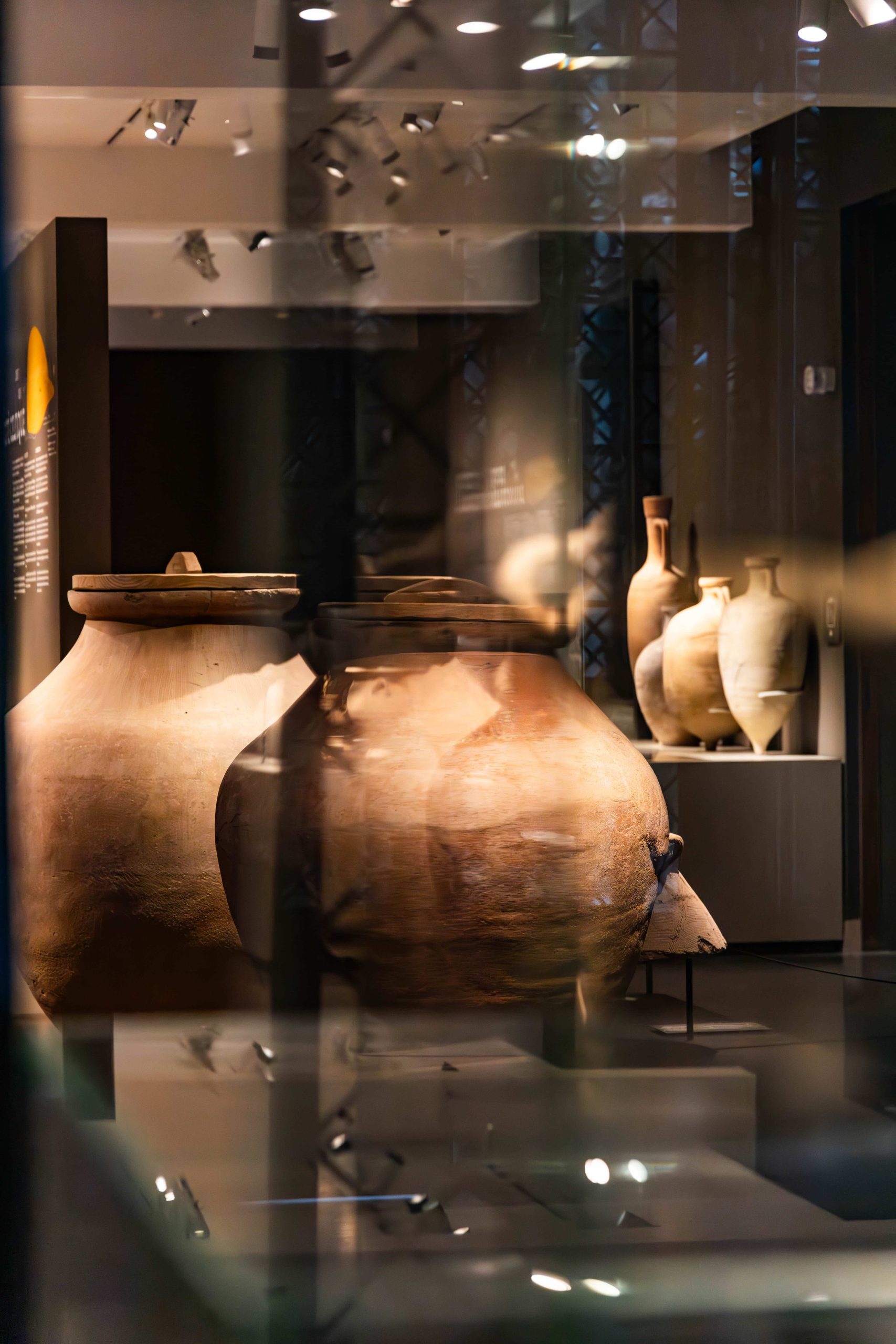 intérieur du musée archéologique enserune