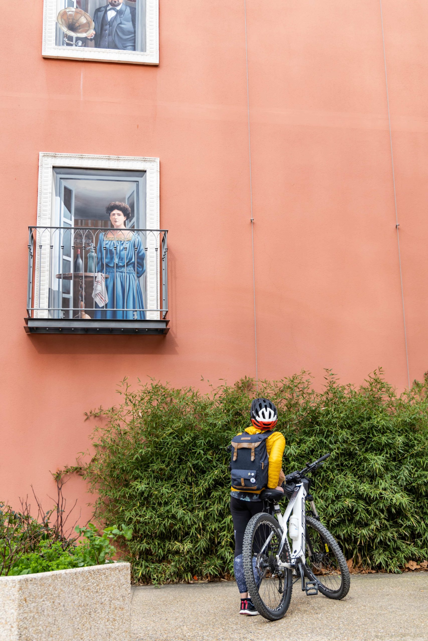 saint chinian trompe l'oeil
