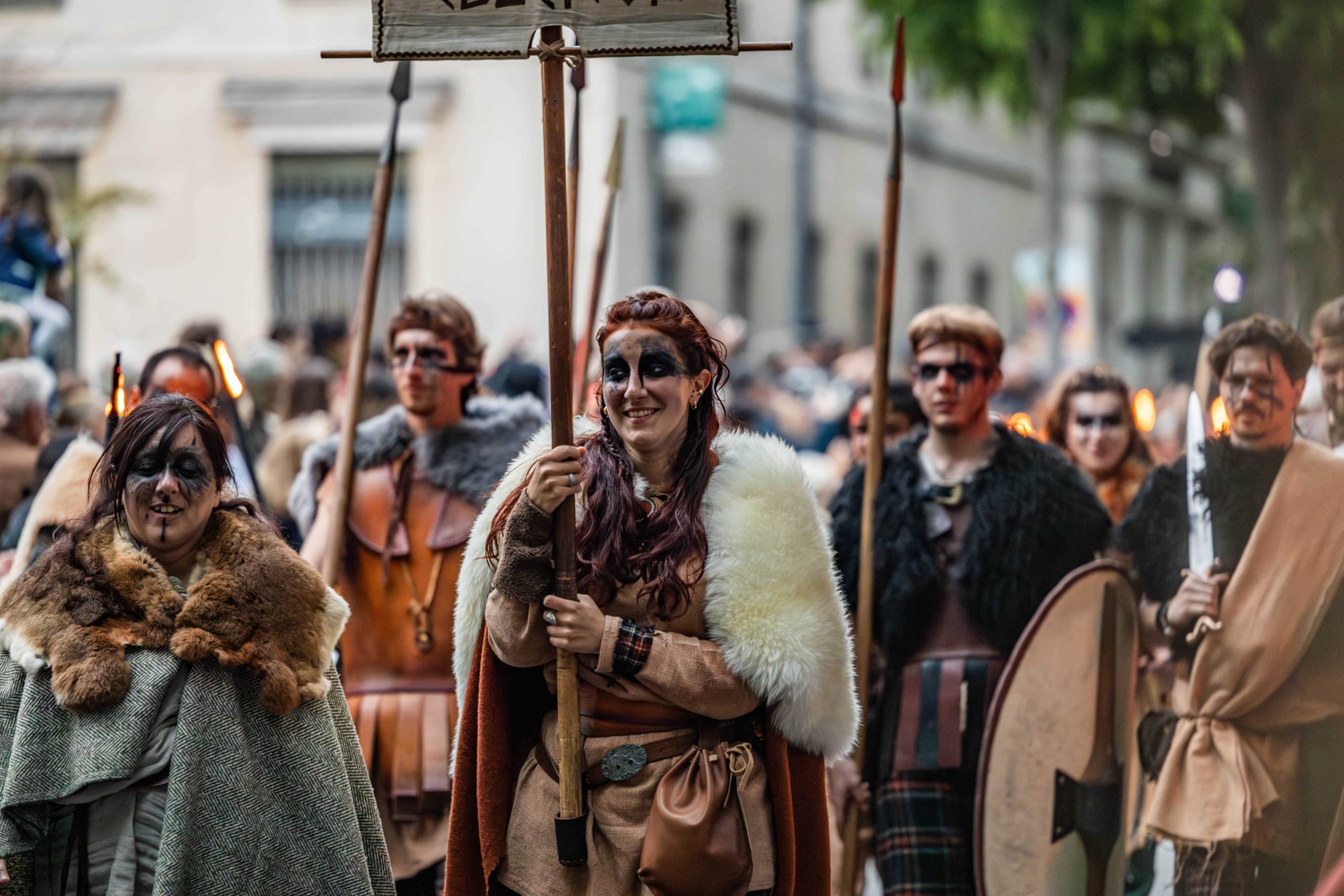 défilé nocture nimes