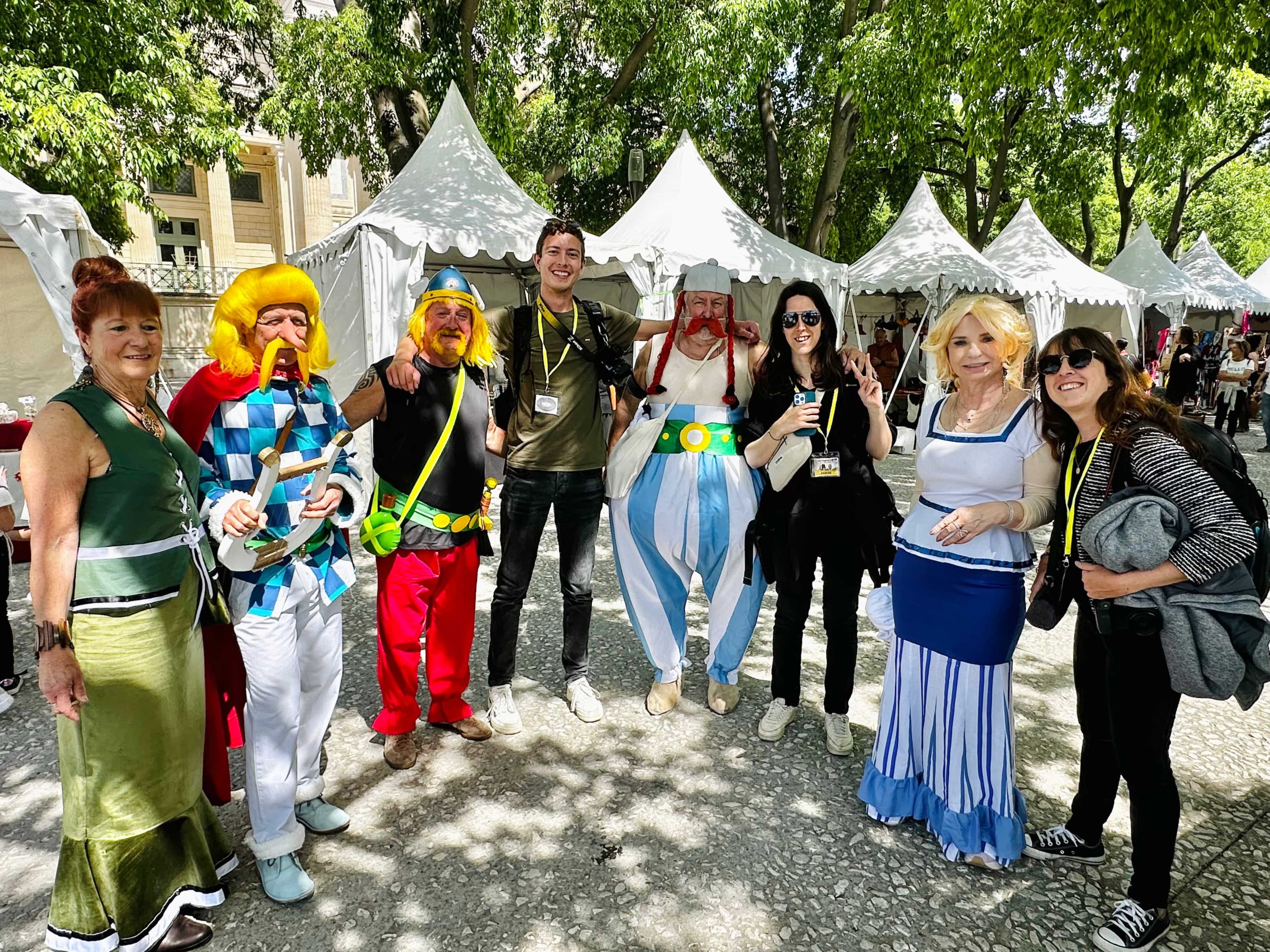 les gaulois à Nimes