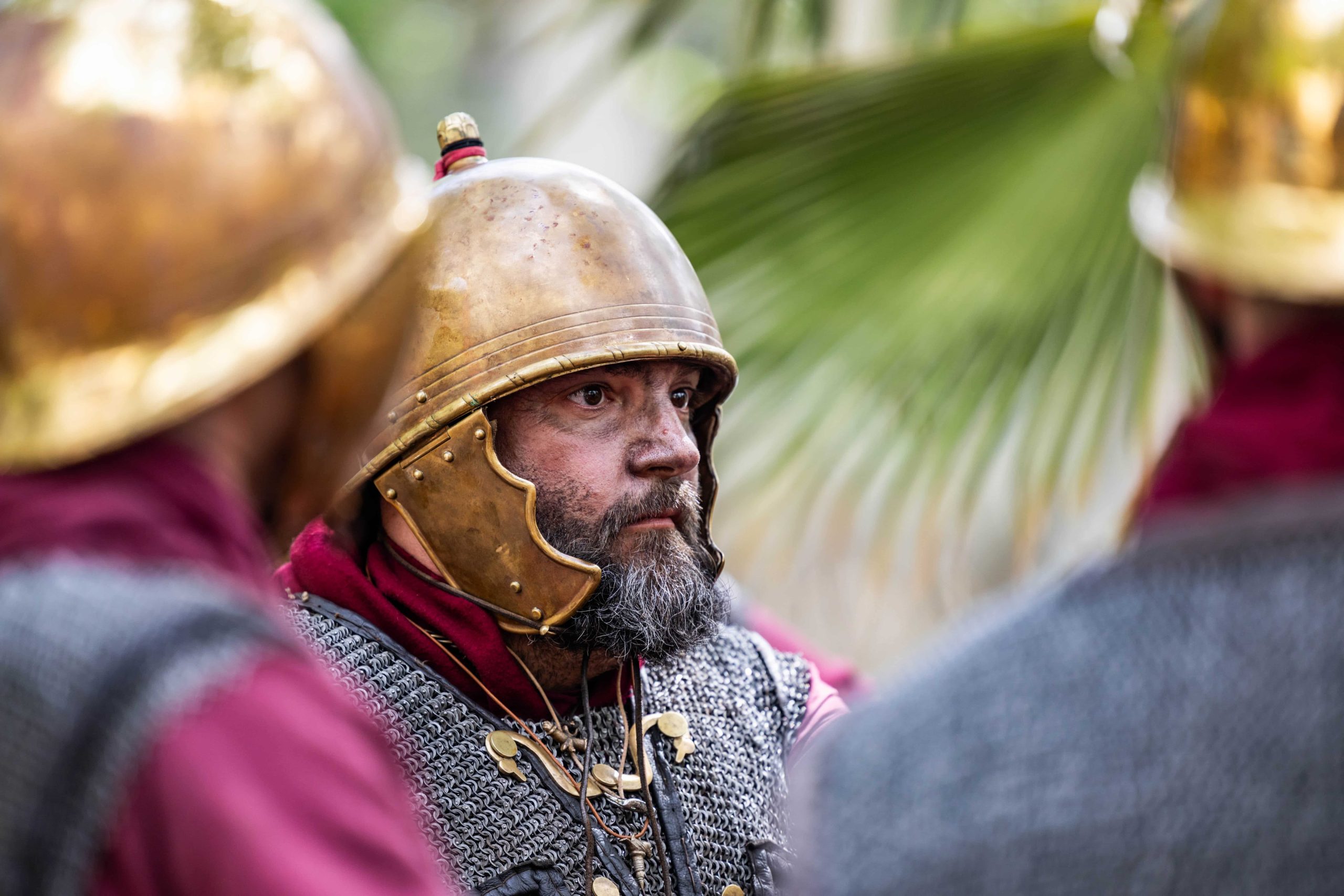 portrait legionnaire des journées romaines de nimes