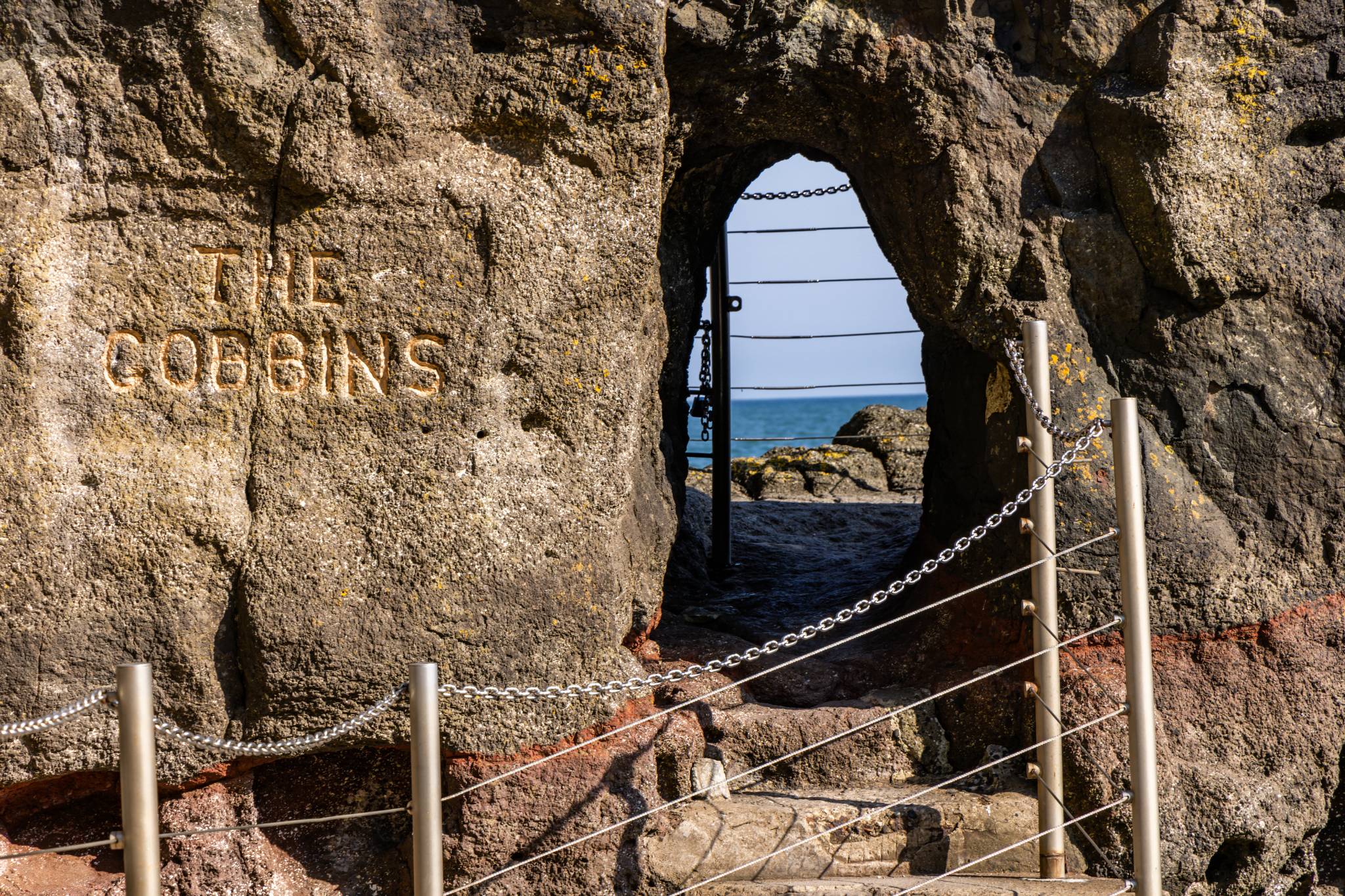 entrée sentier des gobbins